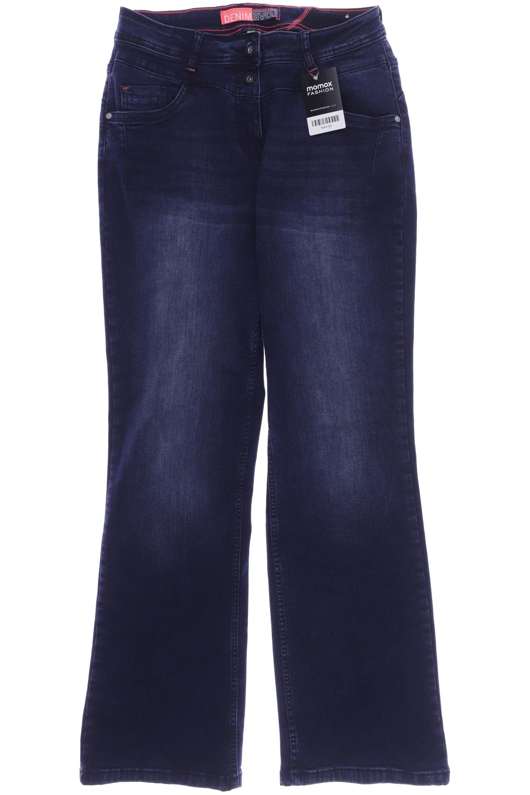 

CECIL Damen Jeans, marineblau