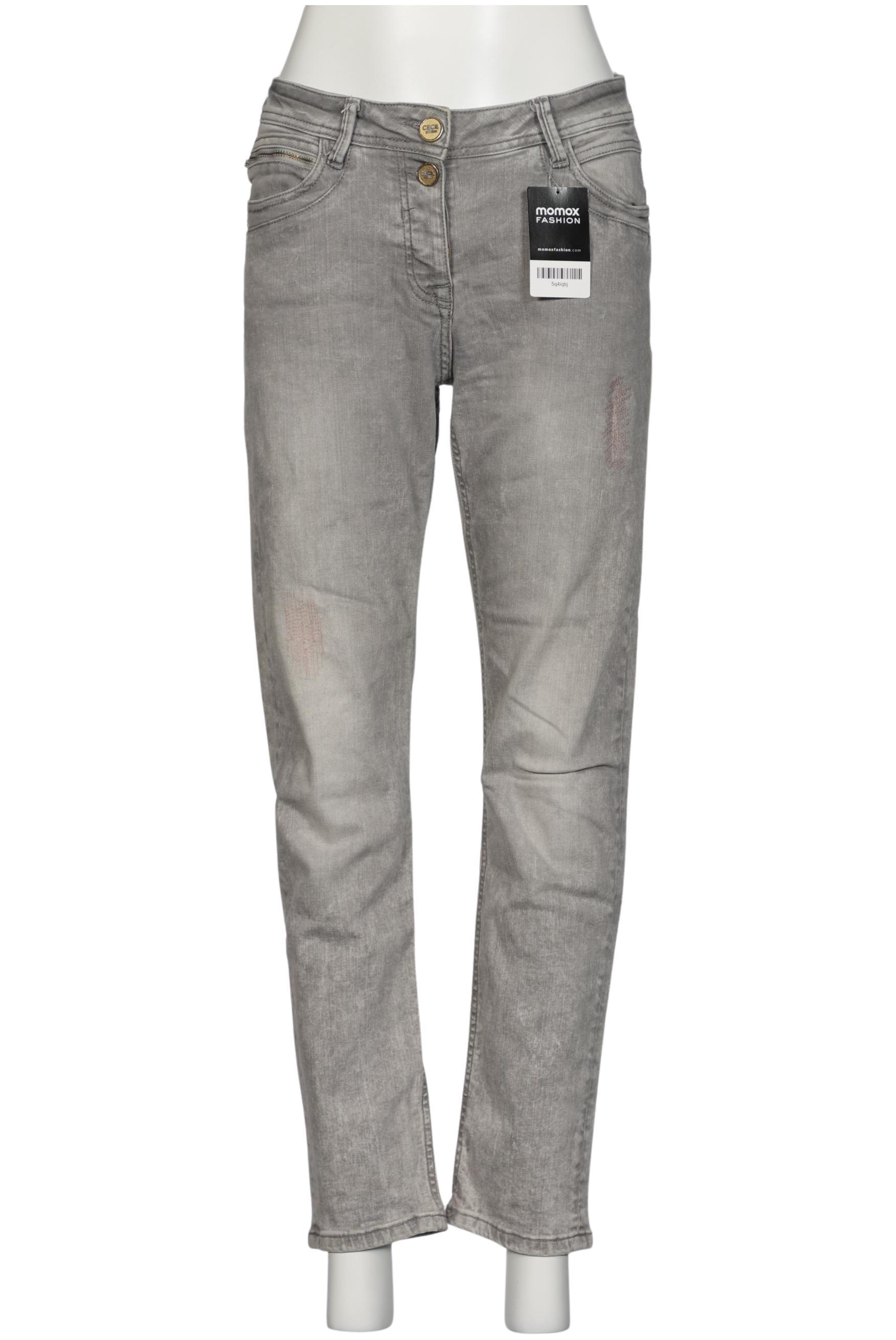 

Cecil Damen Jeans, grau, Gr. 27