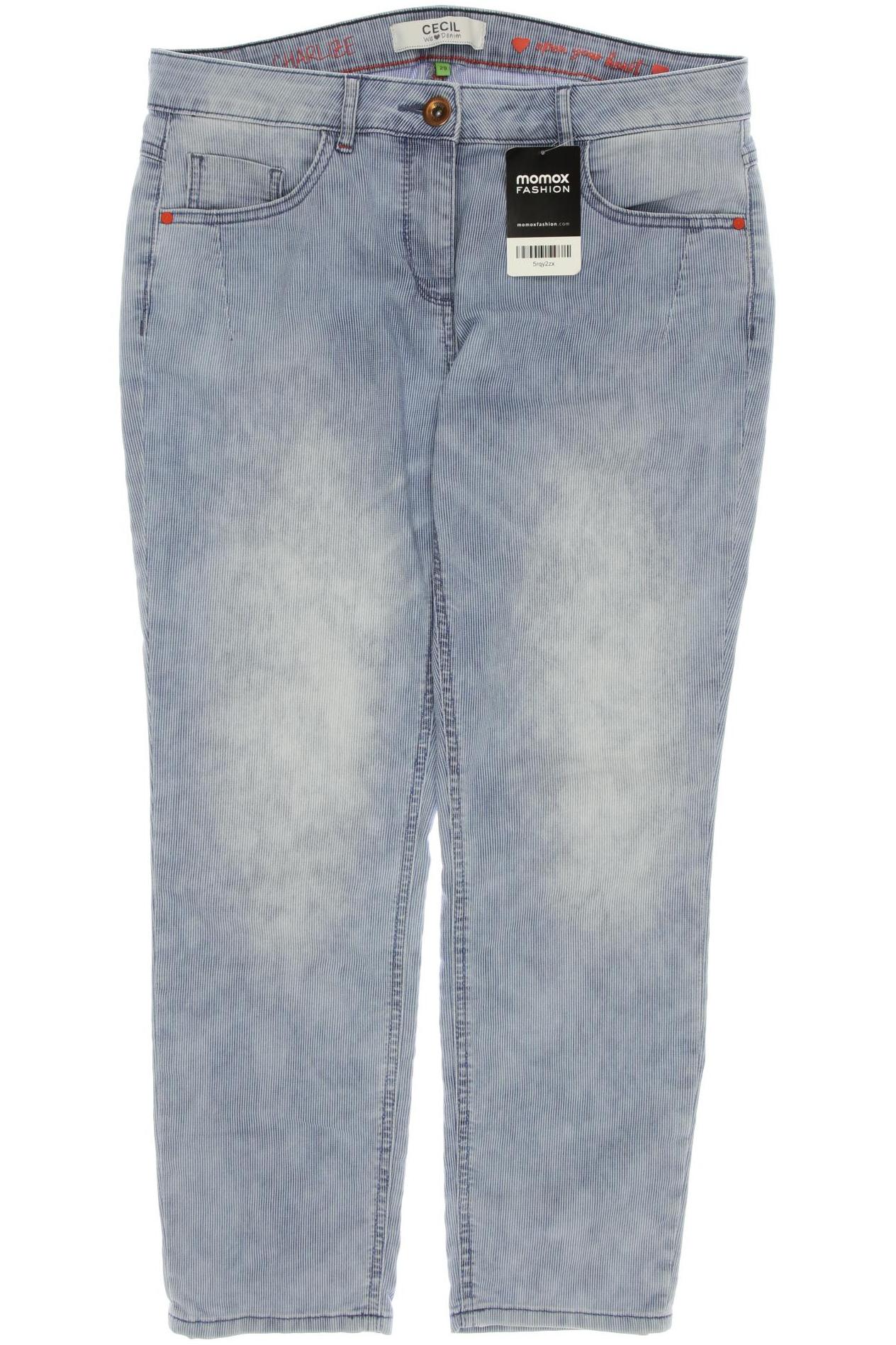 

CECIL Damen Jeans, blau