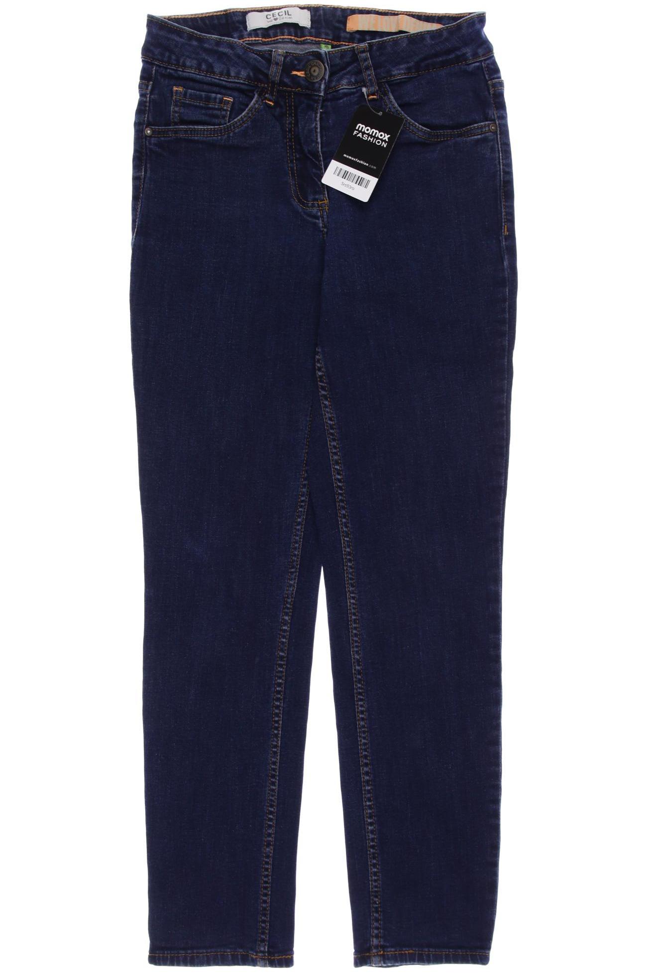 

CECIL Damen Jeans, marineblau