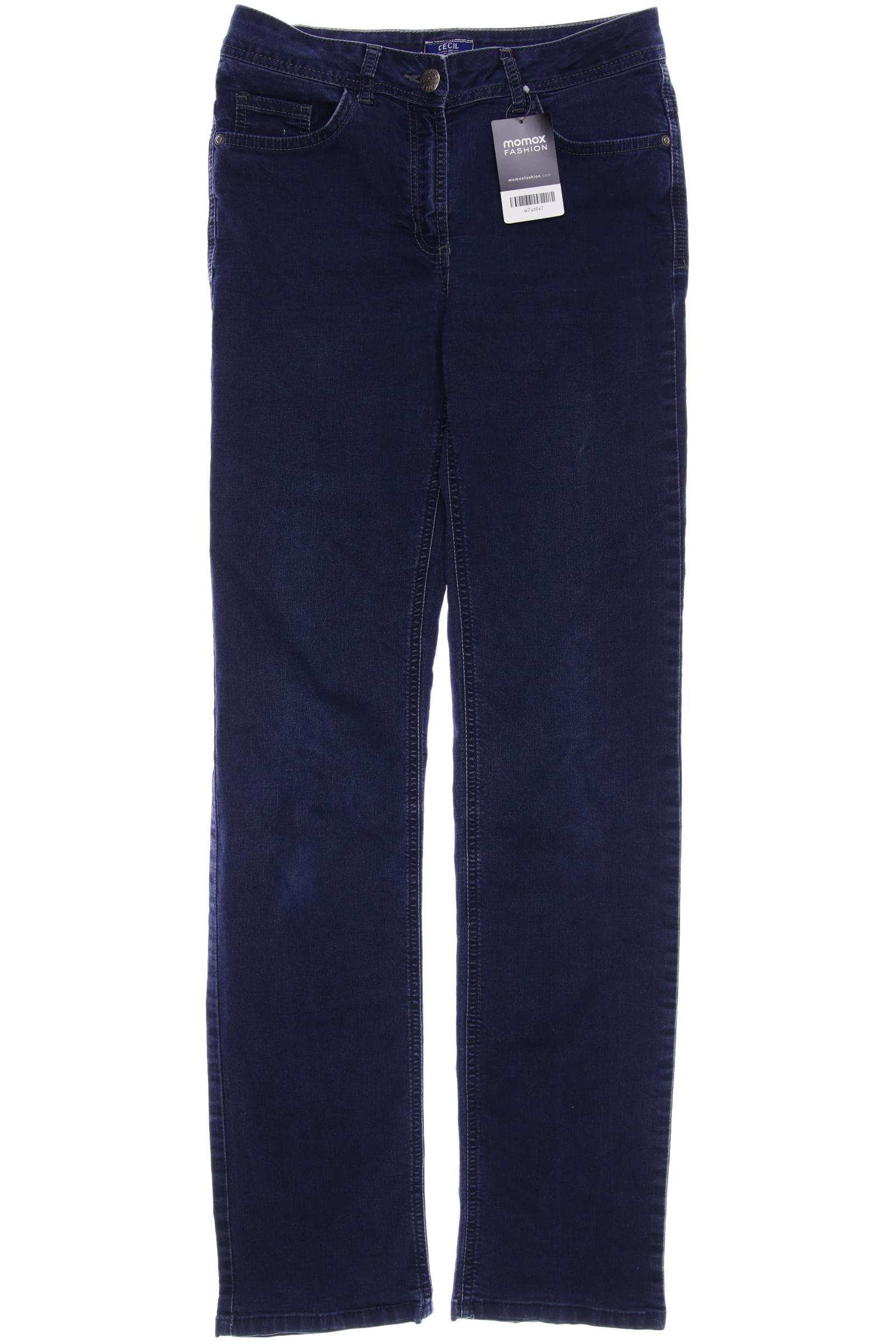 

CECIL Damen Jeans, marineblau
