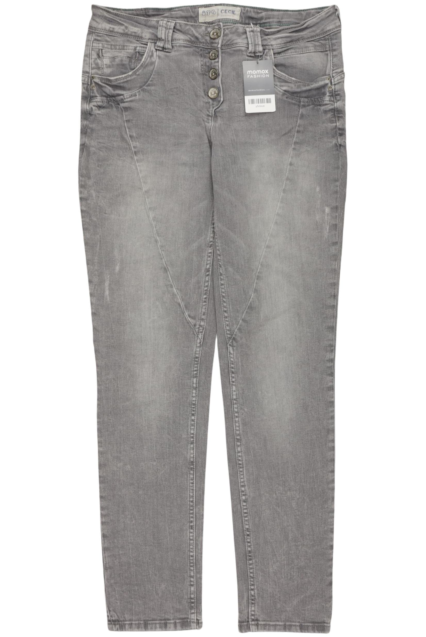 

Cecil Damen Jeans, grau, Gr. 30