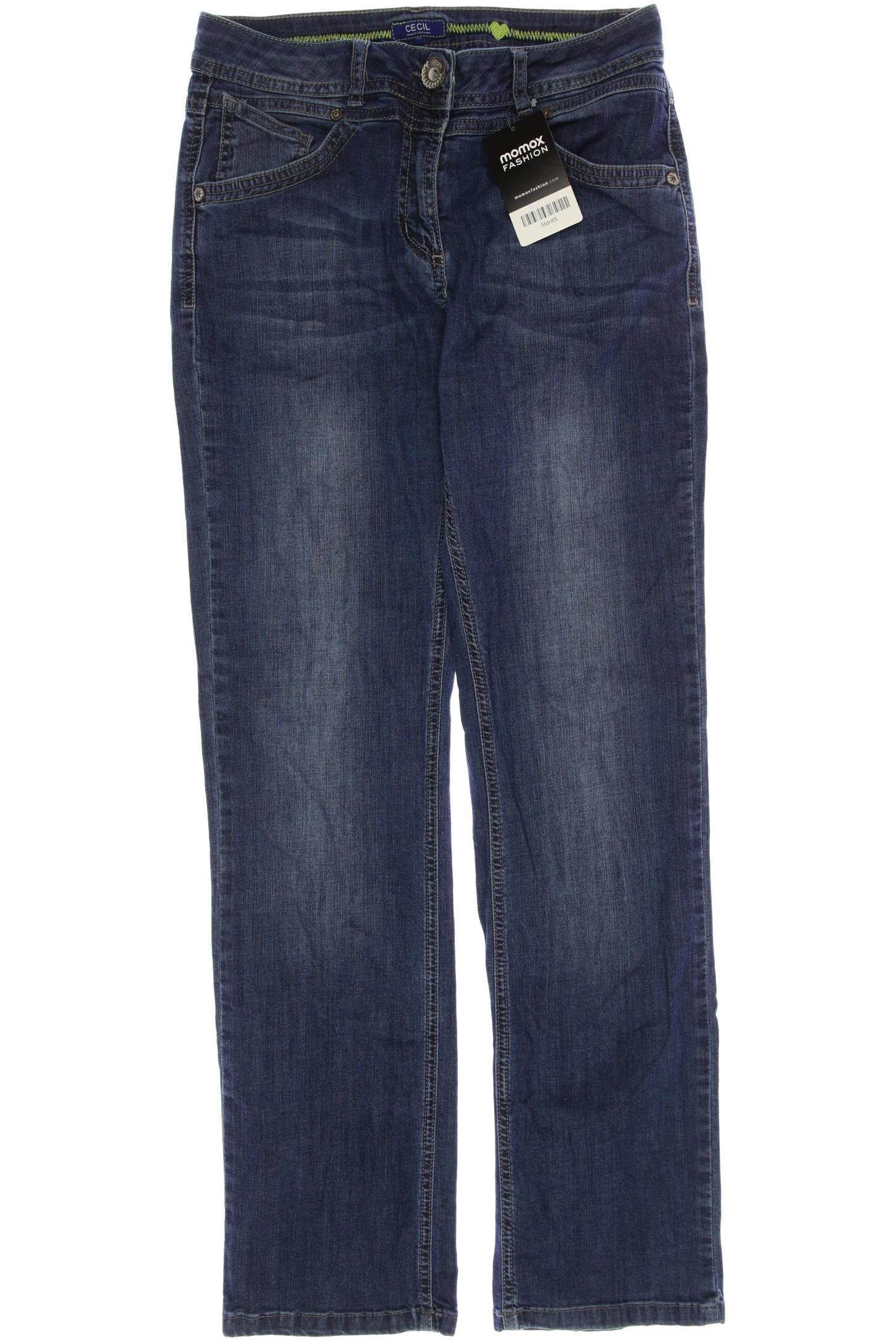 

CECIL Damen Jeans, marineblau