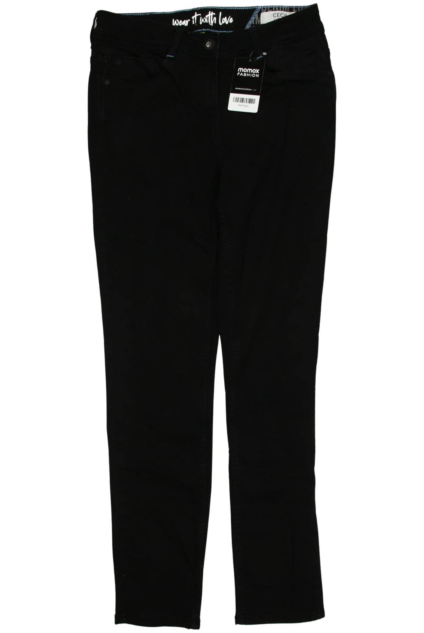 

Cecil Damen Jeans, schwarz, Gr. 27