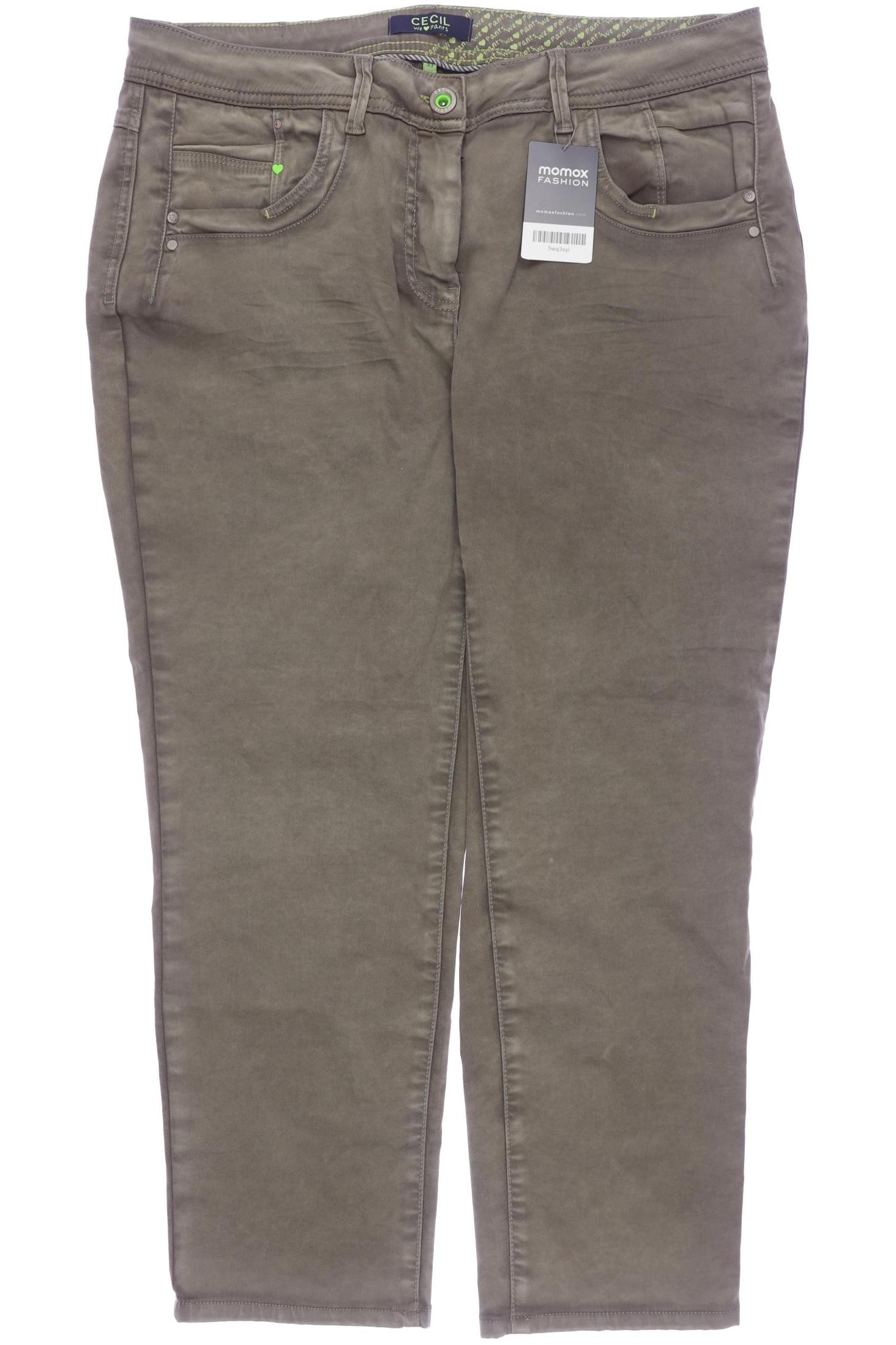 

Cecil Damen Jeans, grün, Gr. 33