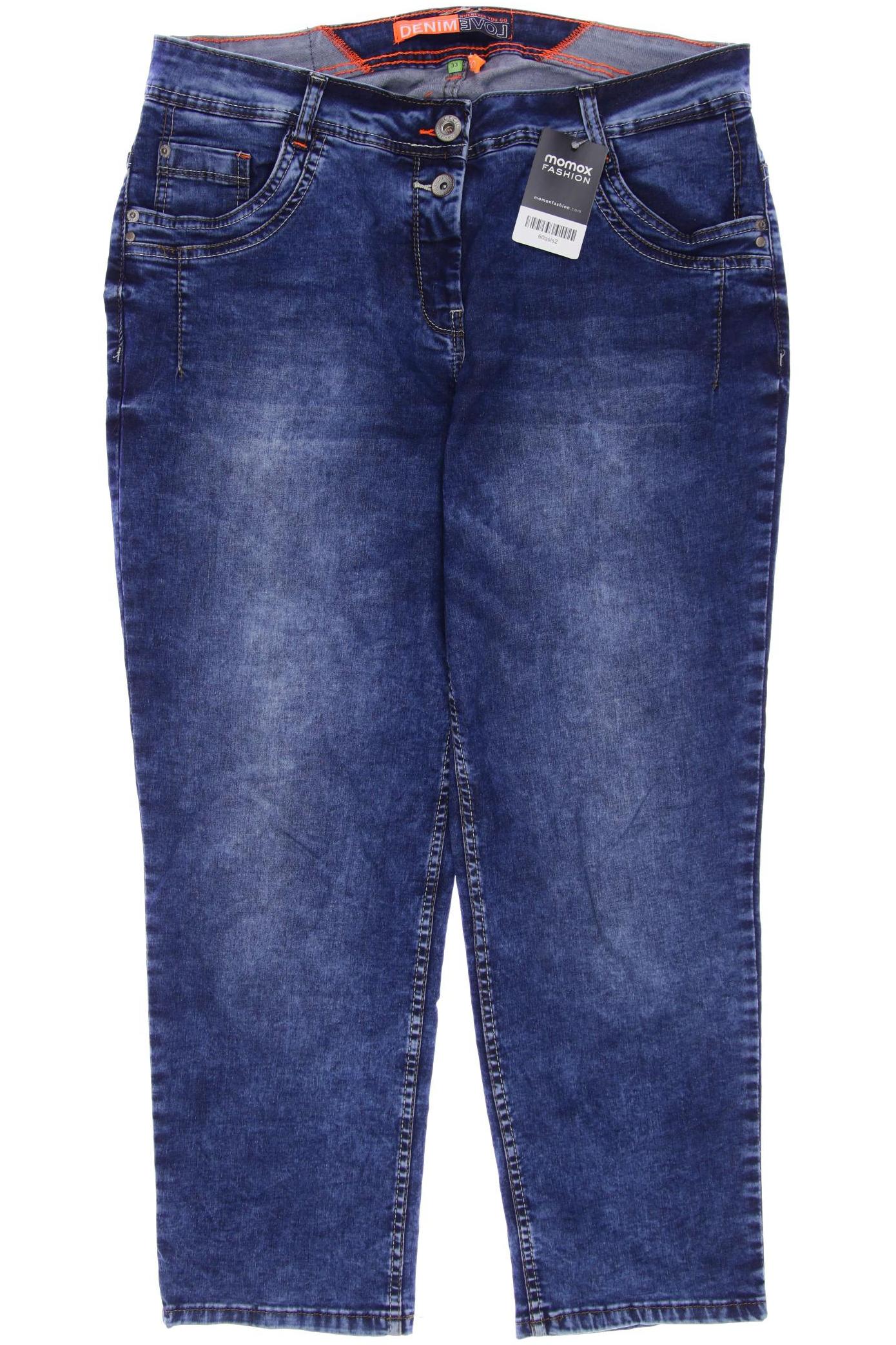 

CECIL Damen Jeans, marineblau