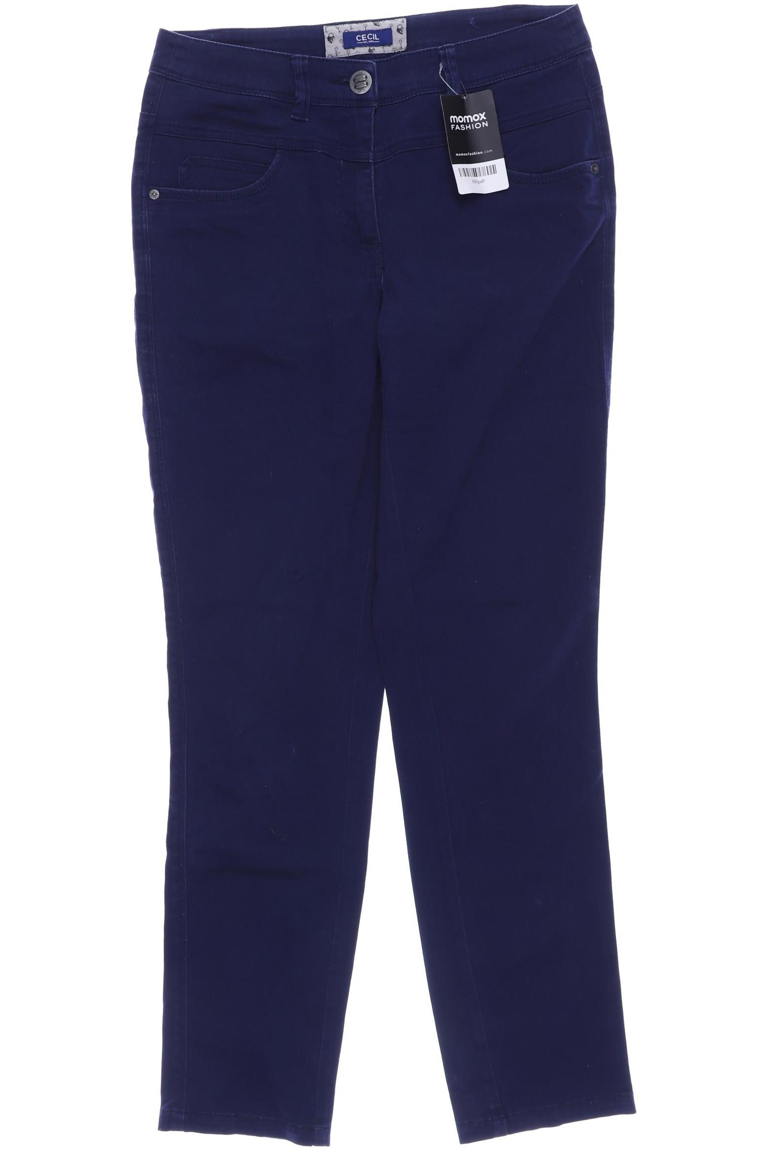 

CECIL Damen Jeans, marineblau