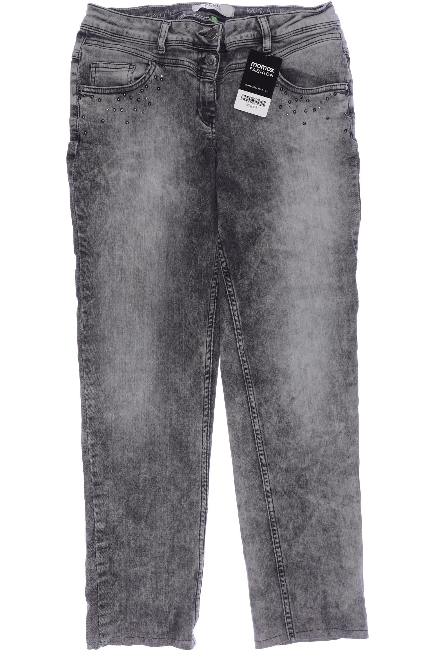 

Cecil Damen Jeans, grau, Gr. 31
