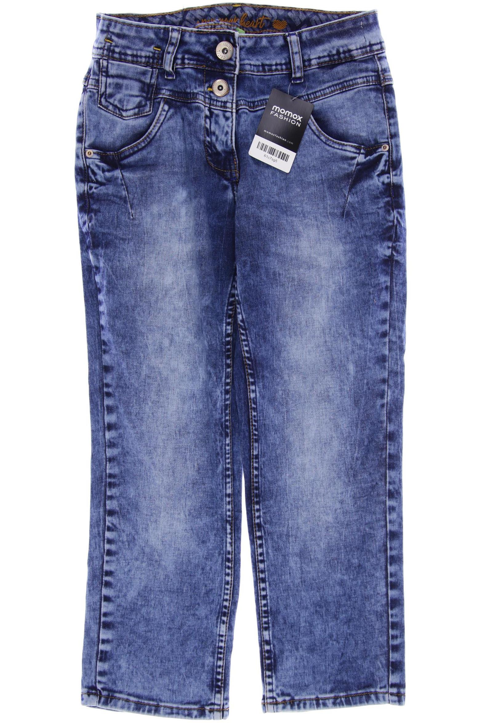 

CECIL Damen Jeans, blau