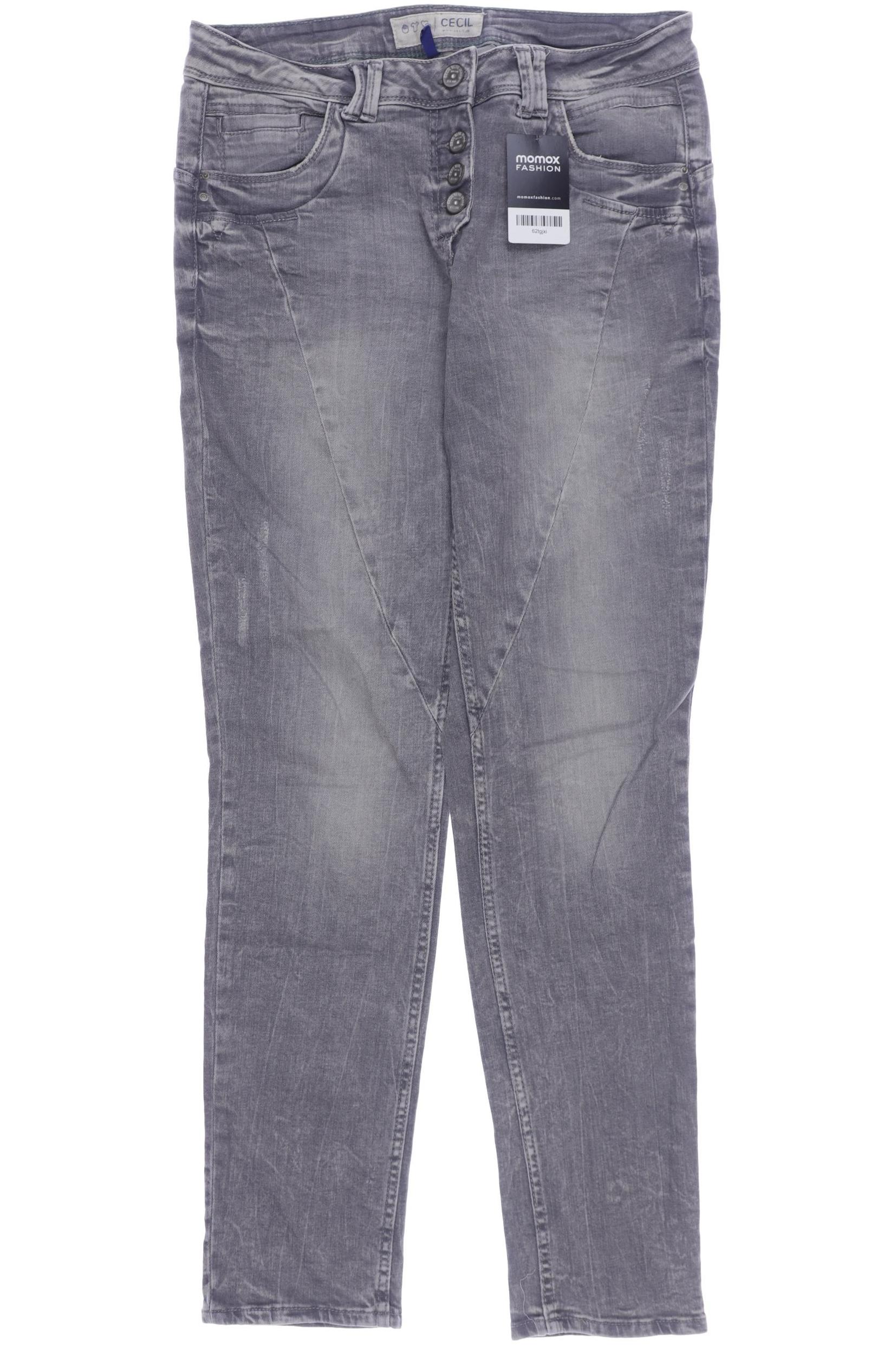 

Cecil Damen Jeans, grau, Gr. 29