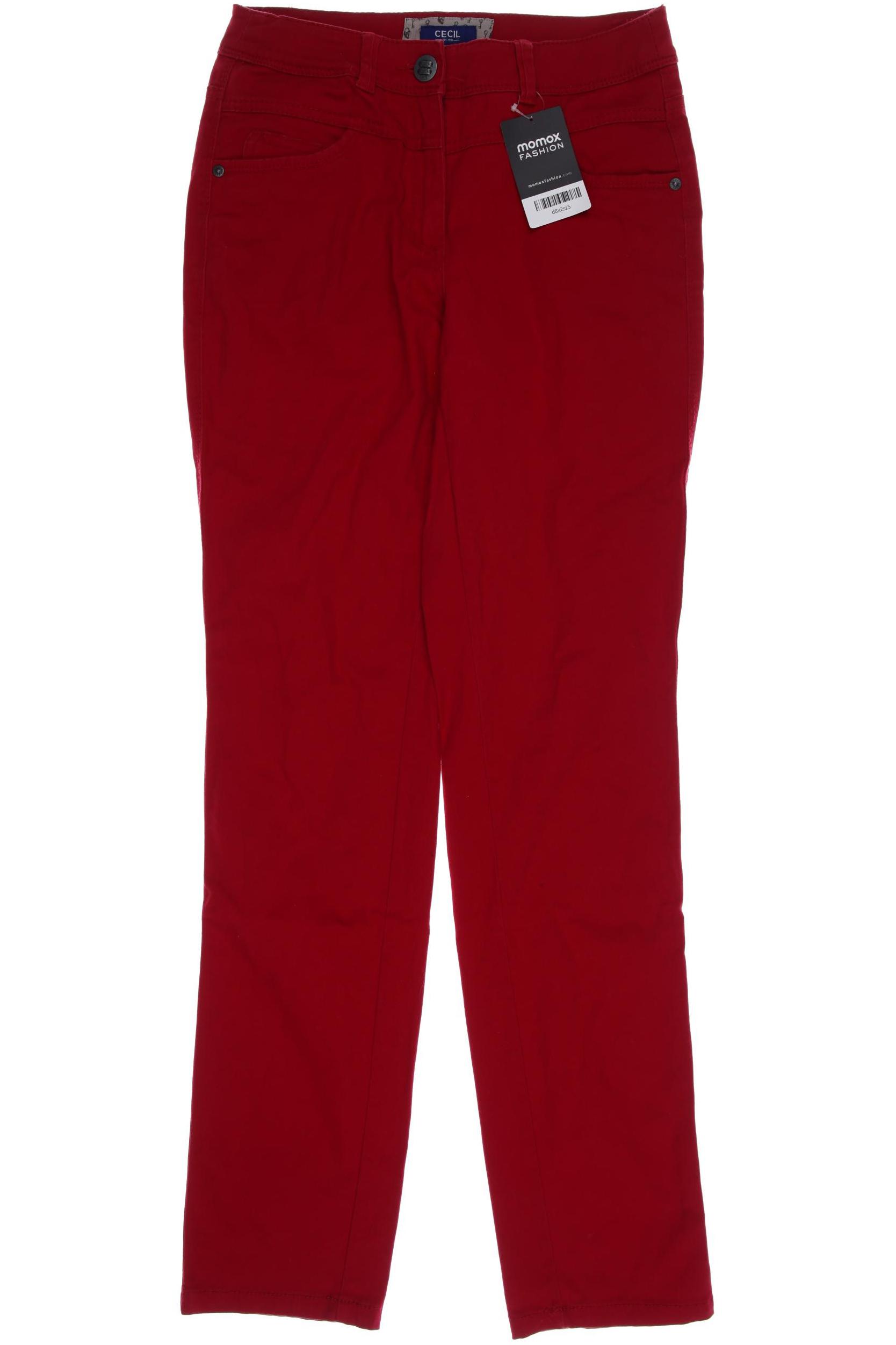 

CECIL Damen Jeans, rot