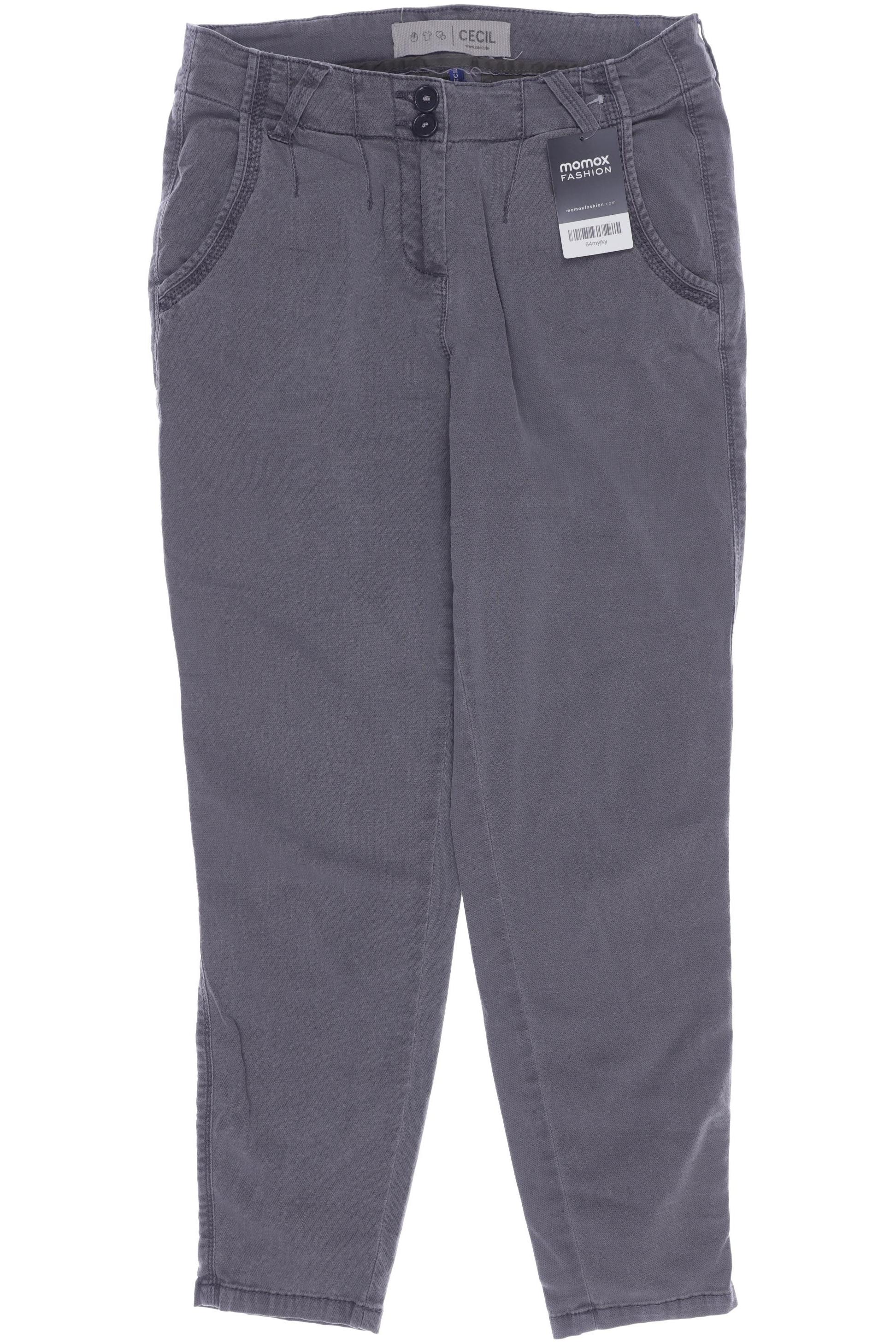 

CECIL Damen Jeans, grau
