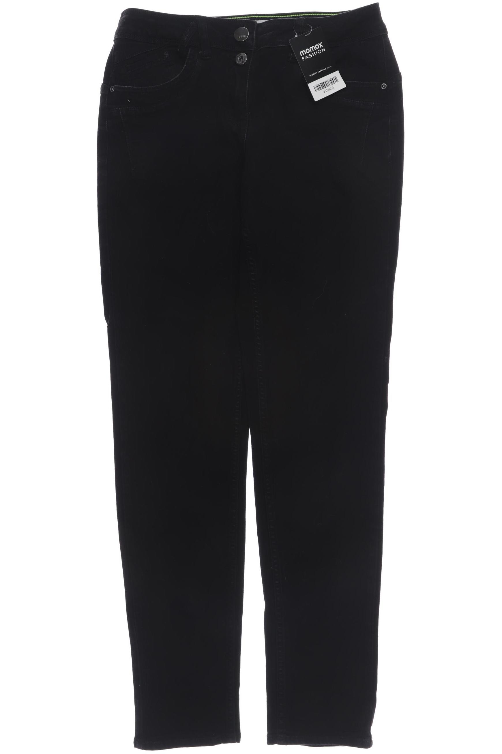 

Cecil Damen Jeans, schwarz, Gr. 26