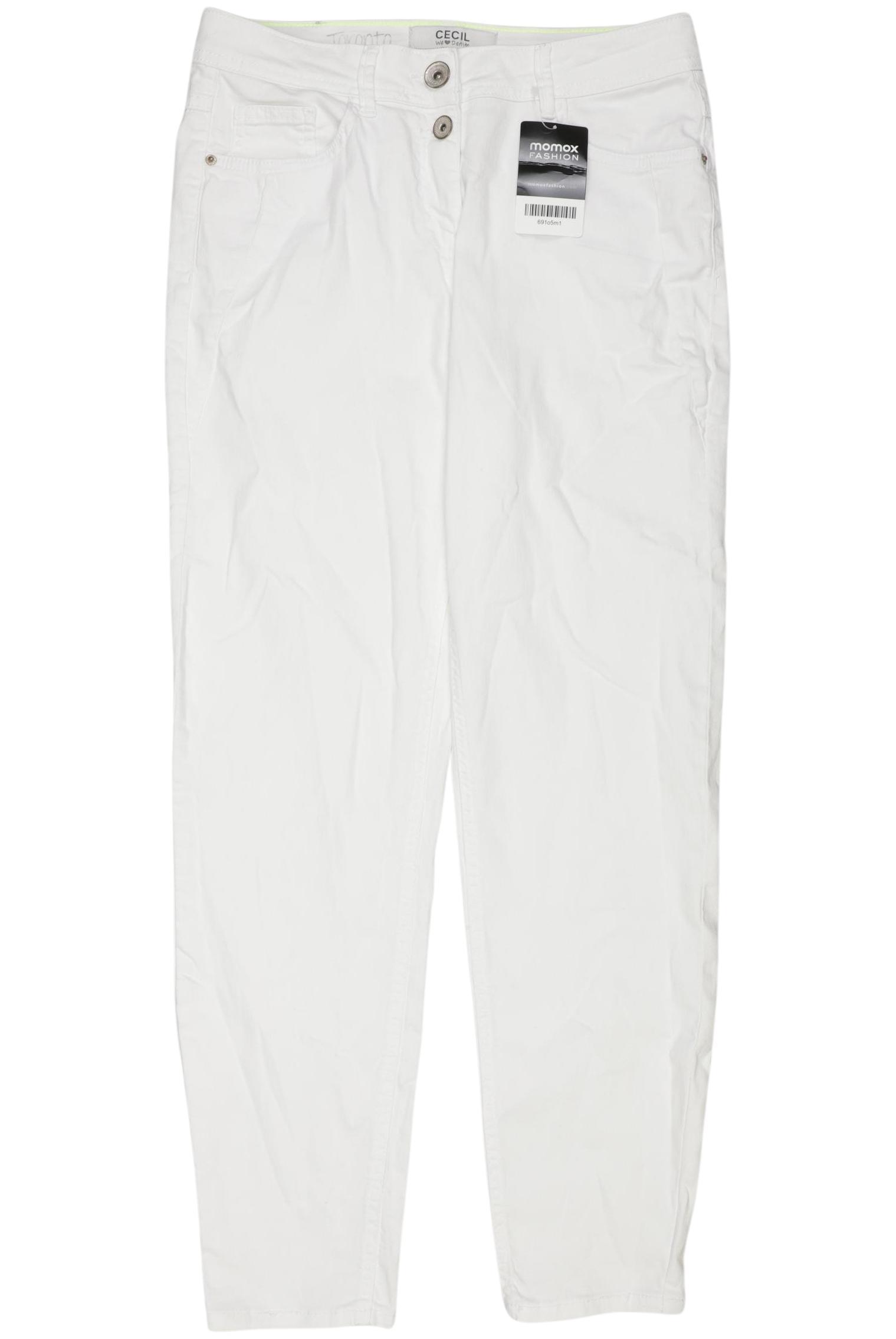 

Cecil Damen Jeans, weiß, Gr. 28