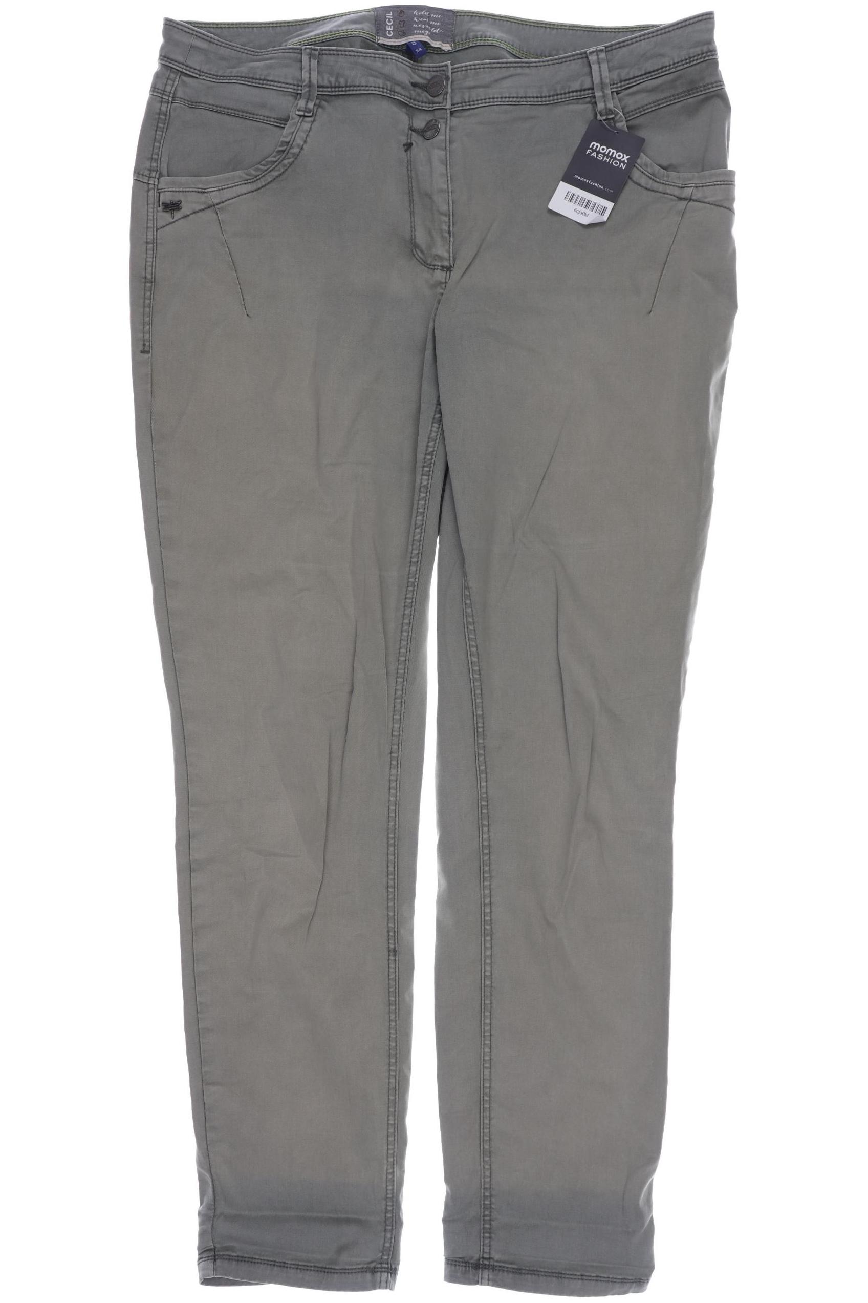 

CECIL Damen Jeans, grün