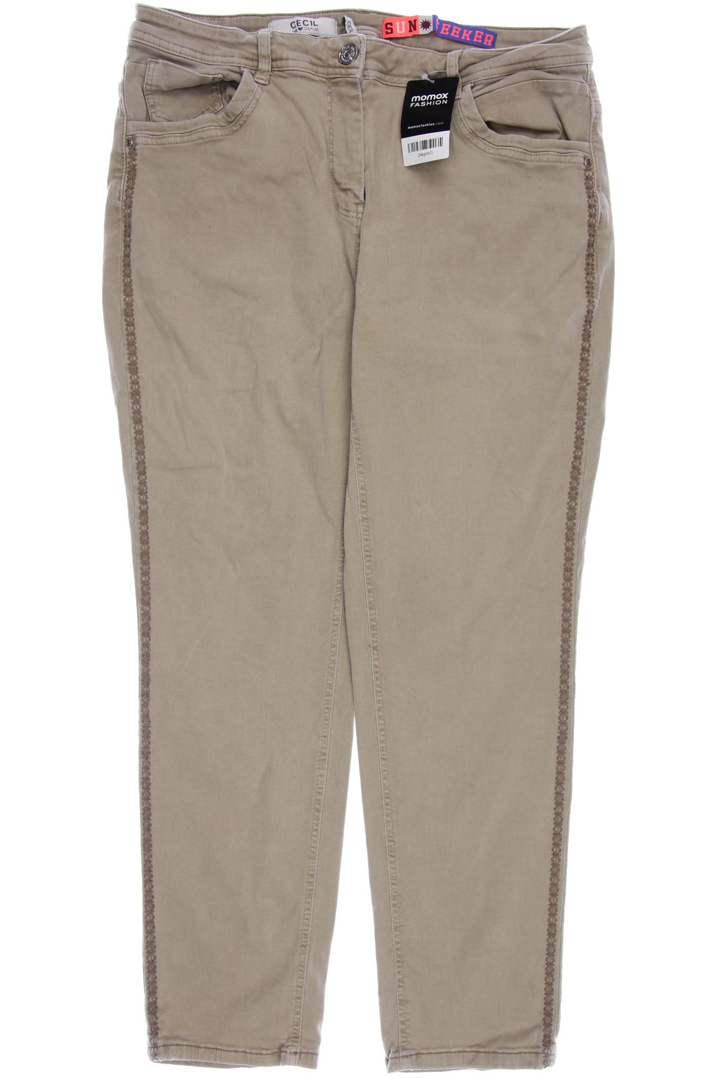 

CECIL Damen Jeans, beige