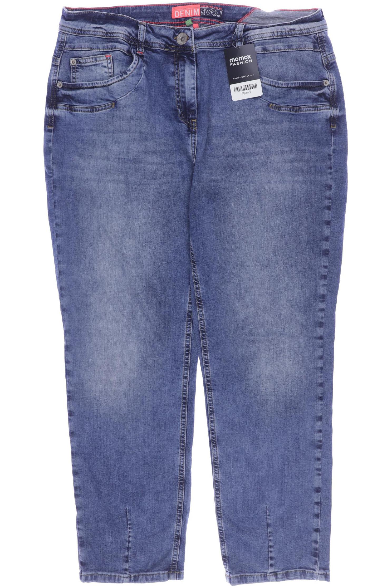 

CECIL Damen Jeans, blau