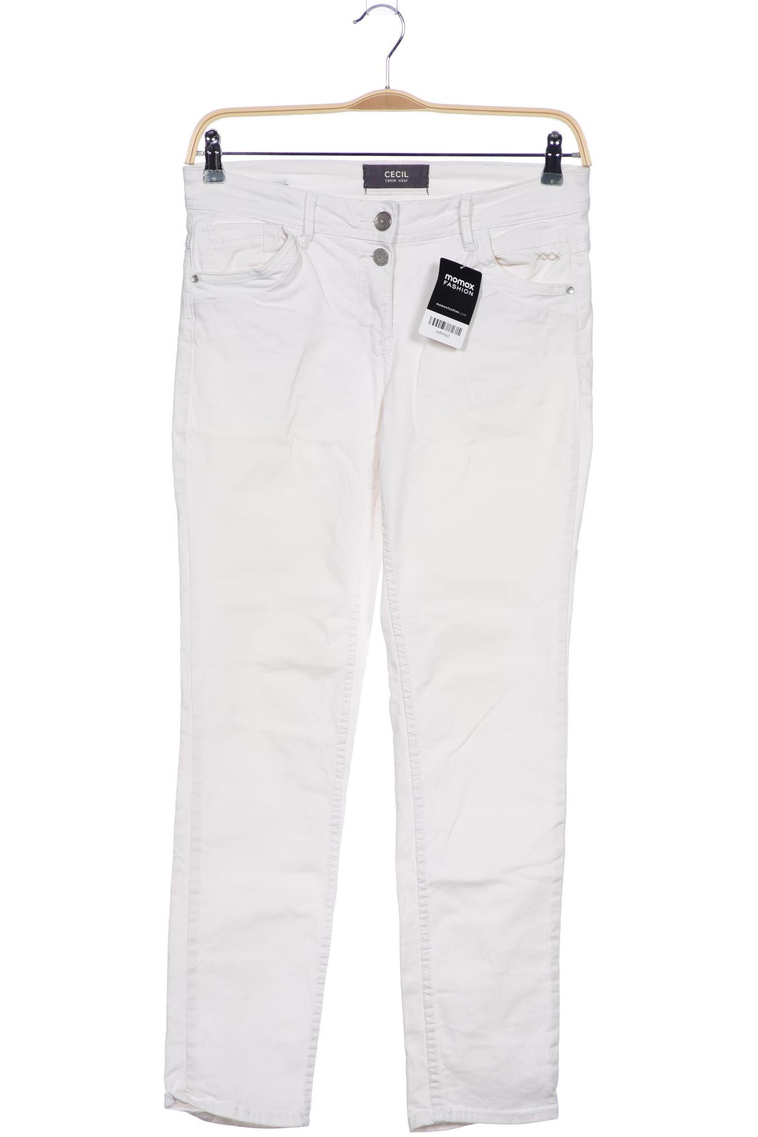 

Cecil Damen Jeans, weiß, Gr. 30