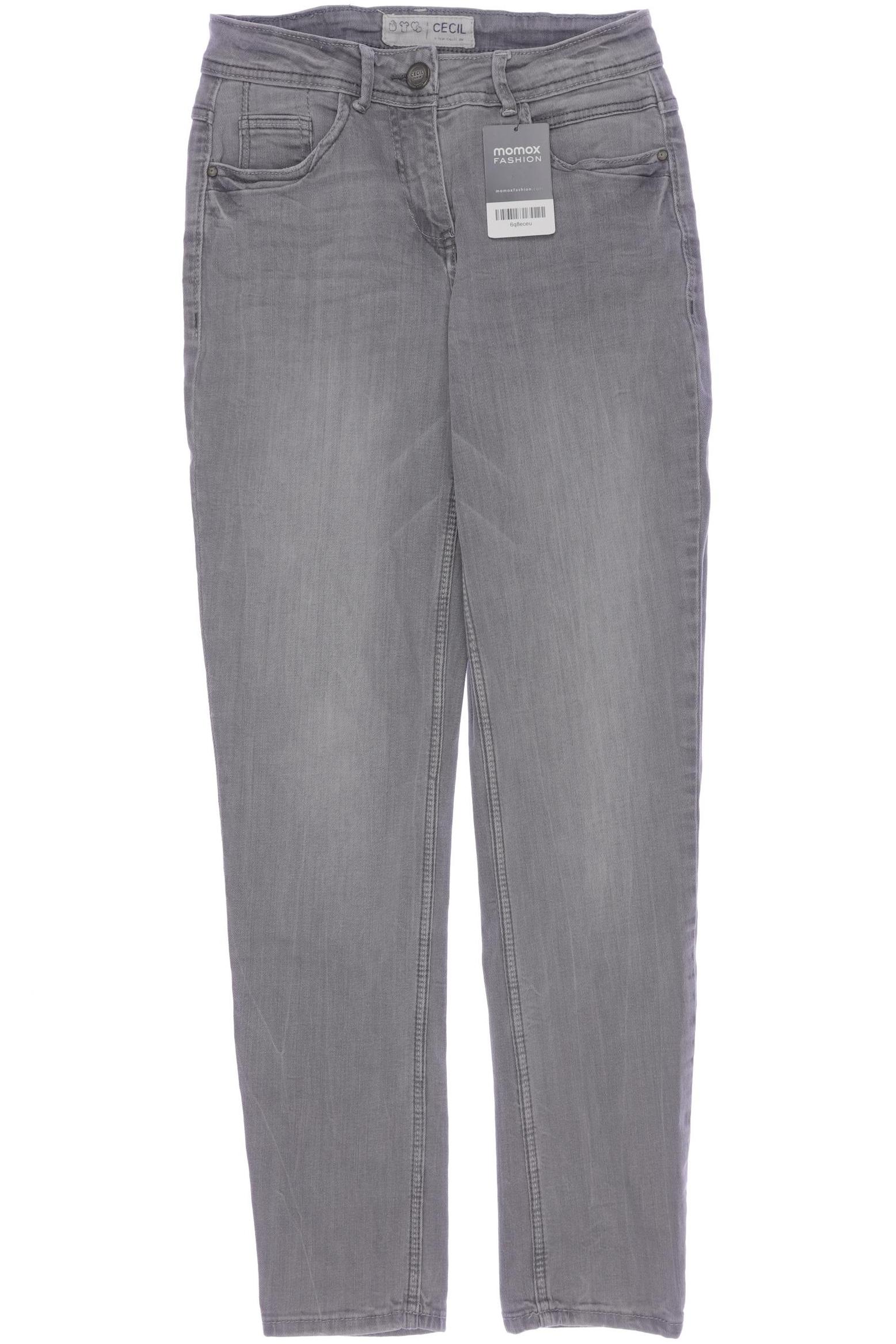 

Cecil Damen Jeans, grau, Gr. 26