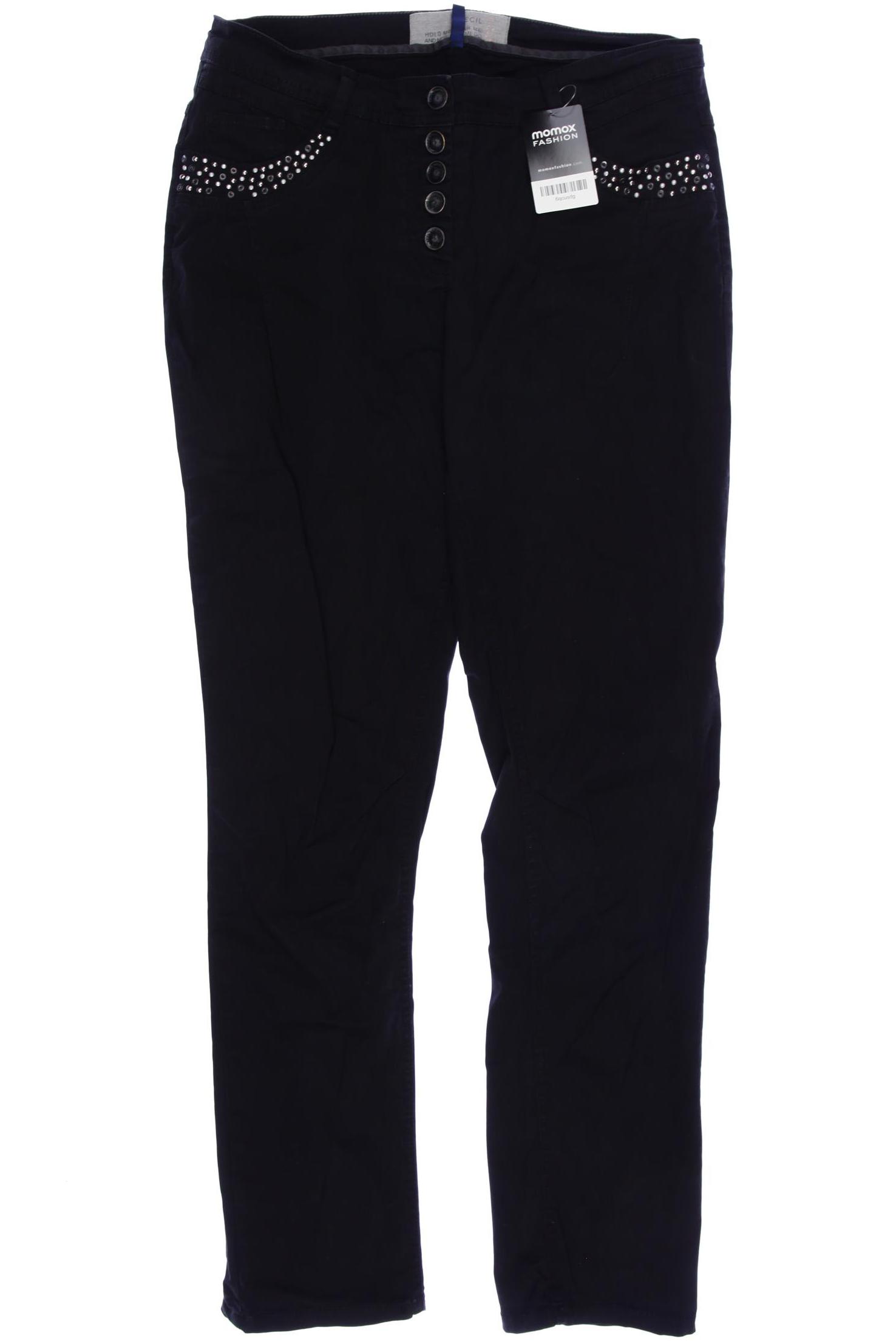 

Cecil Damen Jeans, schwarz, Gr. 28