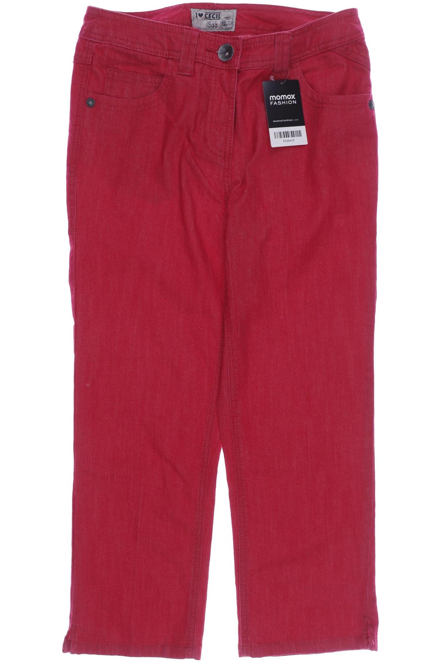 

Cecil Damen Jeans, rot, Gr. 29