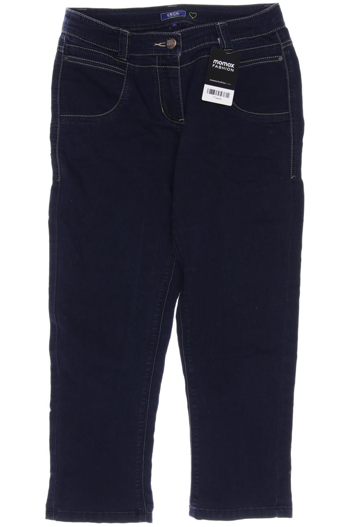 

CECIL Damen Jeans, marineblau