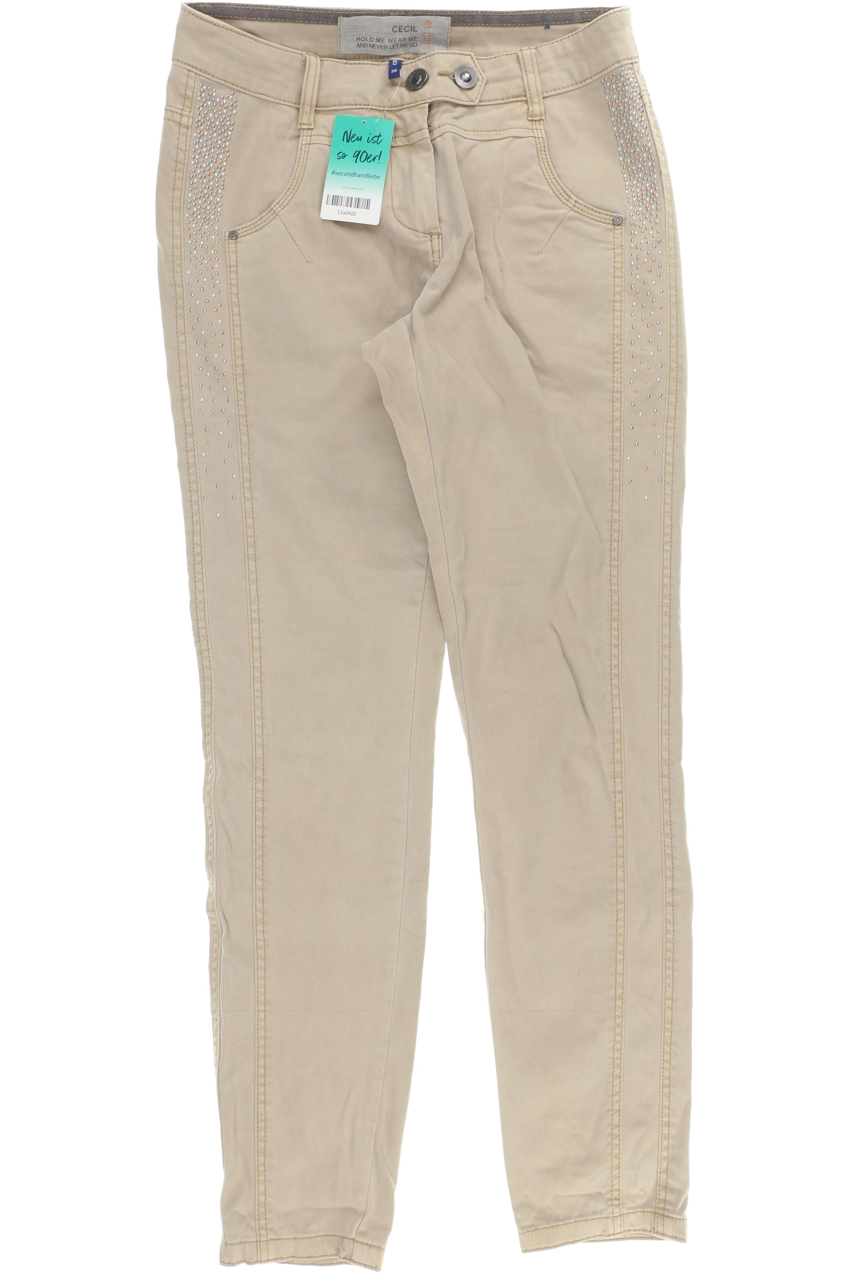 

Cecil Damen Jeans, beige, Gr. 26