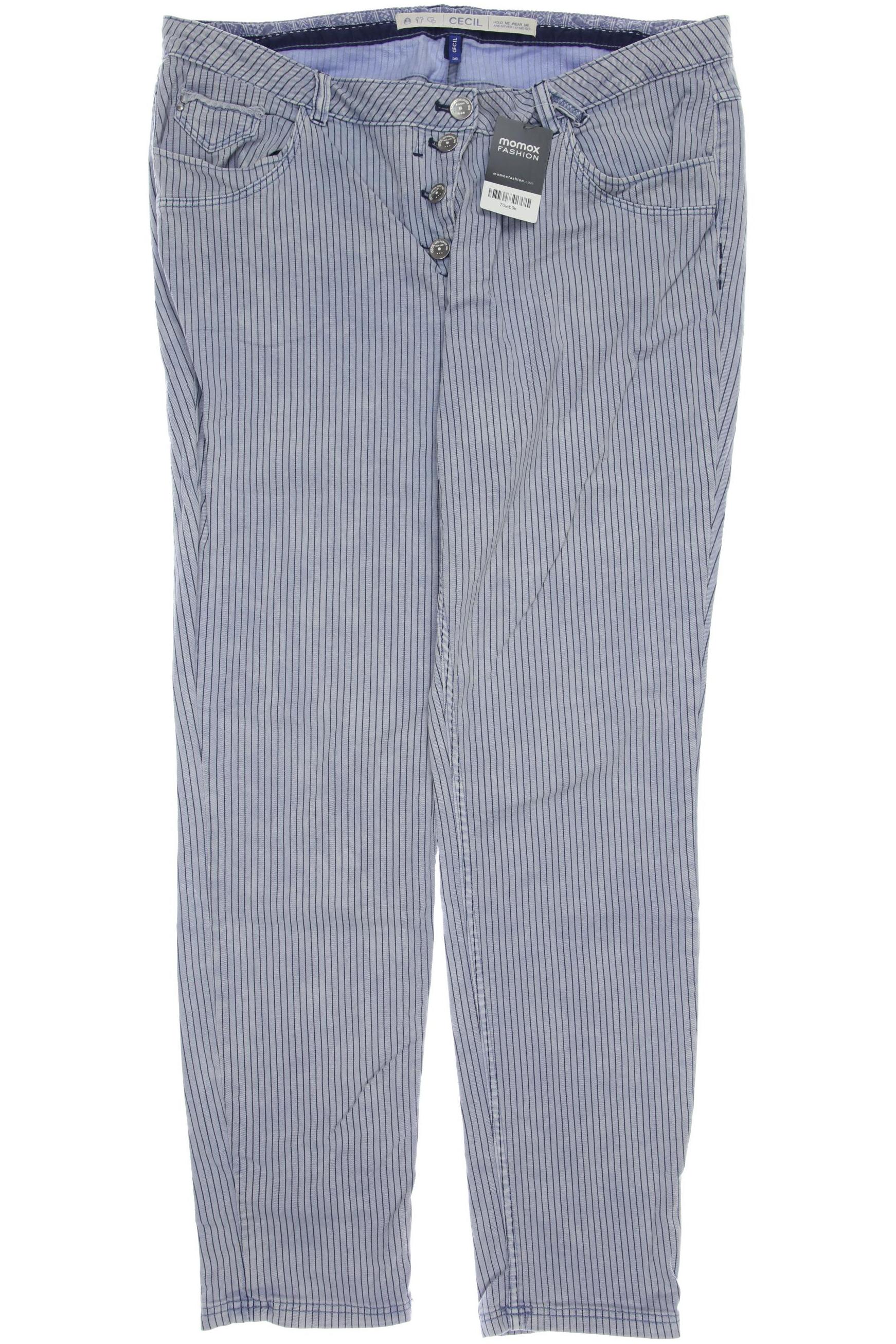 

CECIL Damen Jeans, hellblau
