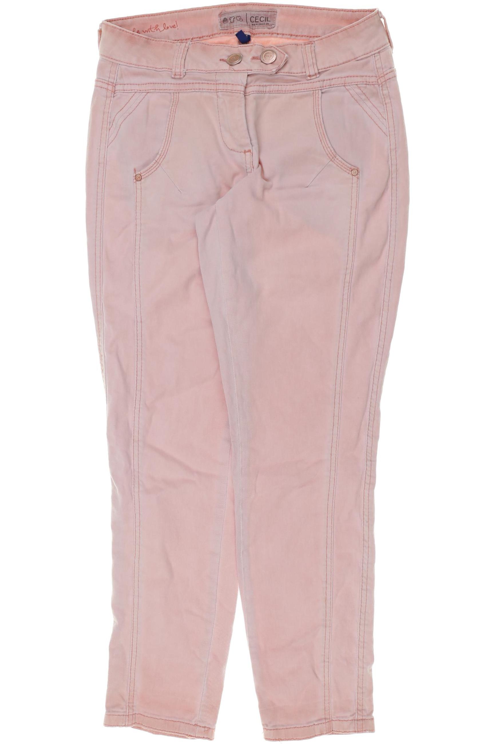 

CECIL Damen Jeans, pink
