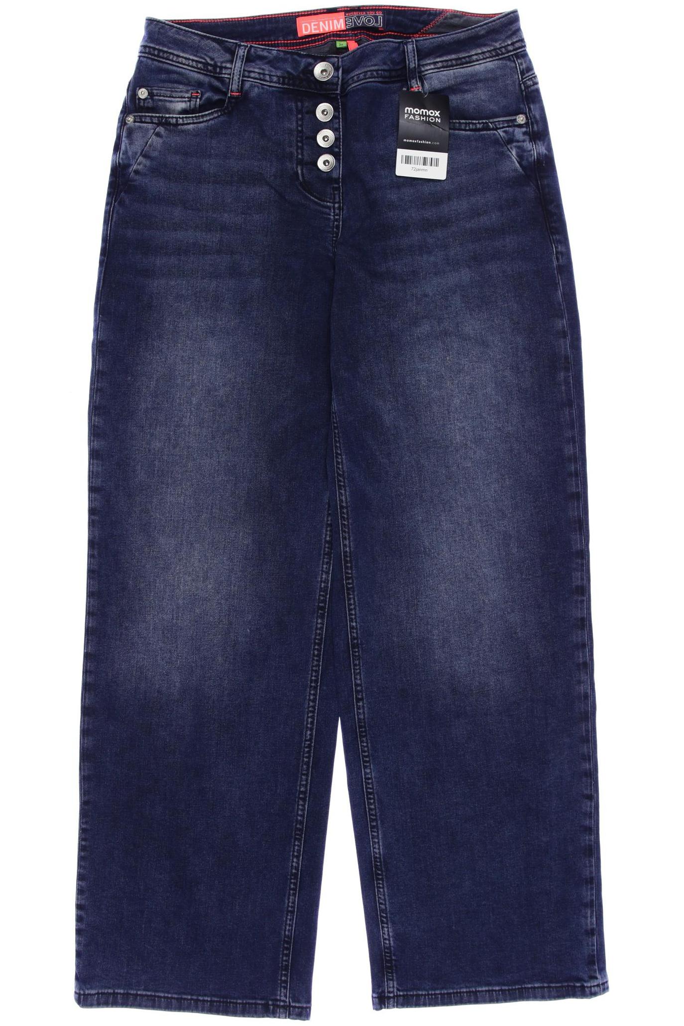

CECIL Damen Jeans, marineblau