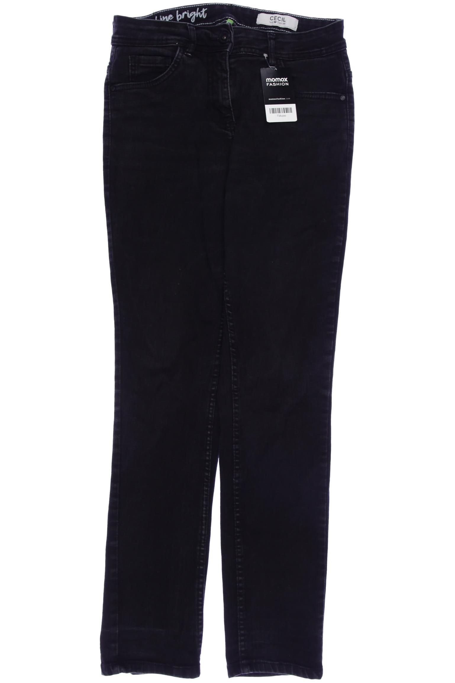 

Cecil Damen Jeans, schwarz, Gr. 28