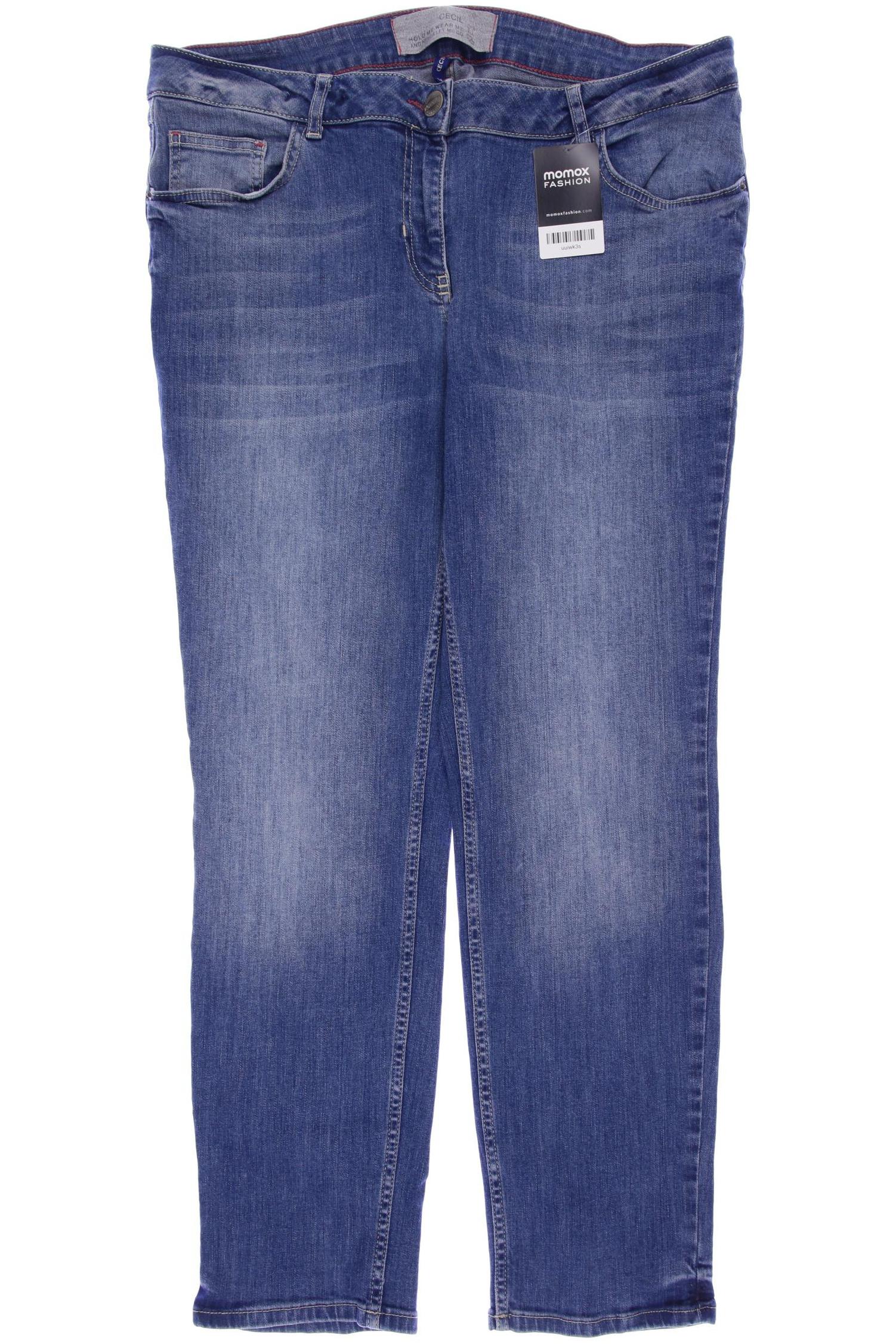 

CECIL Damen Jeans, blau