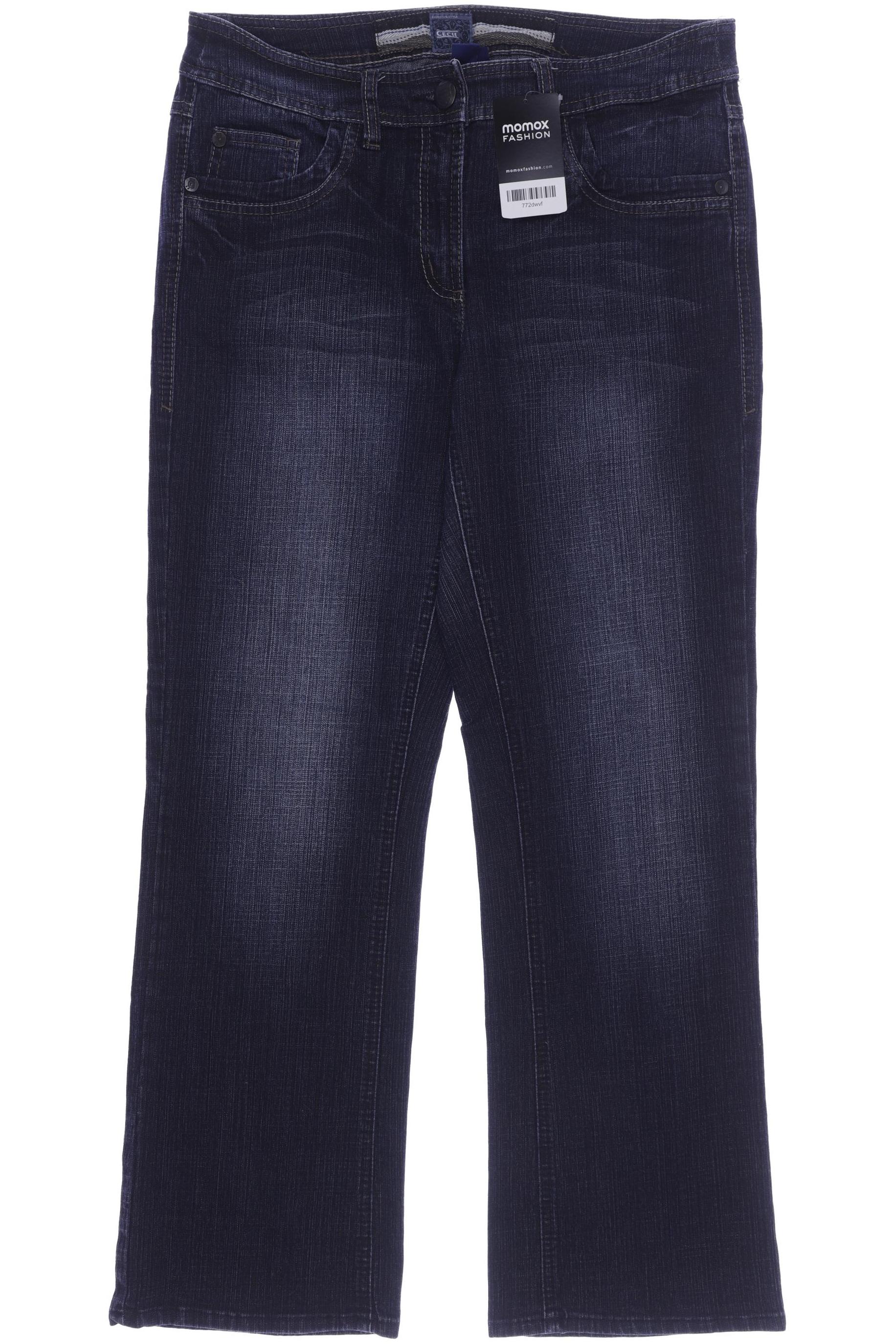 

CECIL Damen Jeans, marineblau