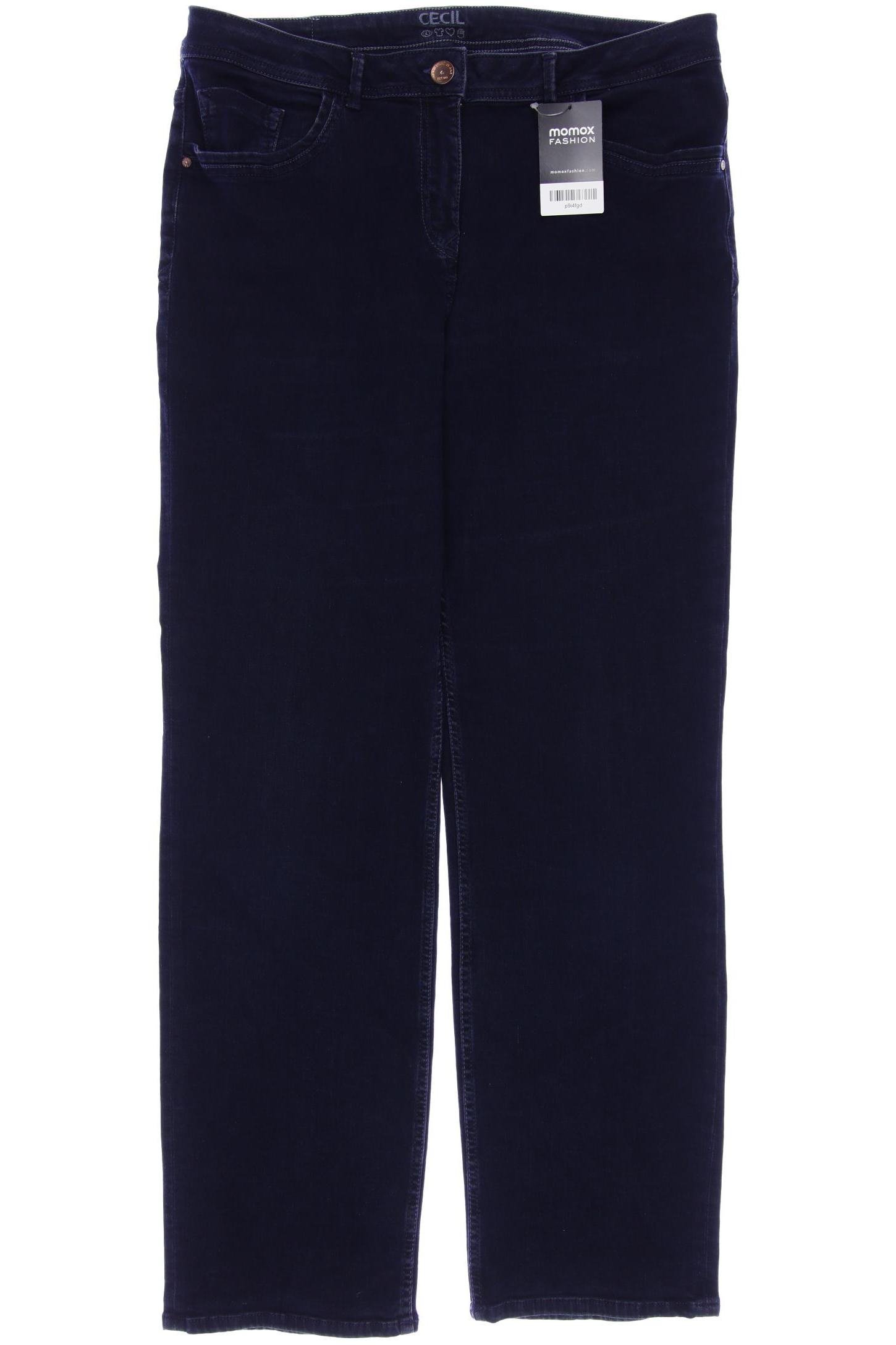 

CECIL Damen Jeans, marineblau