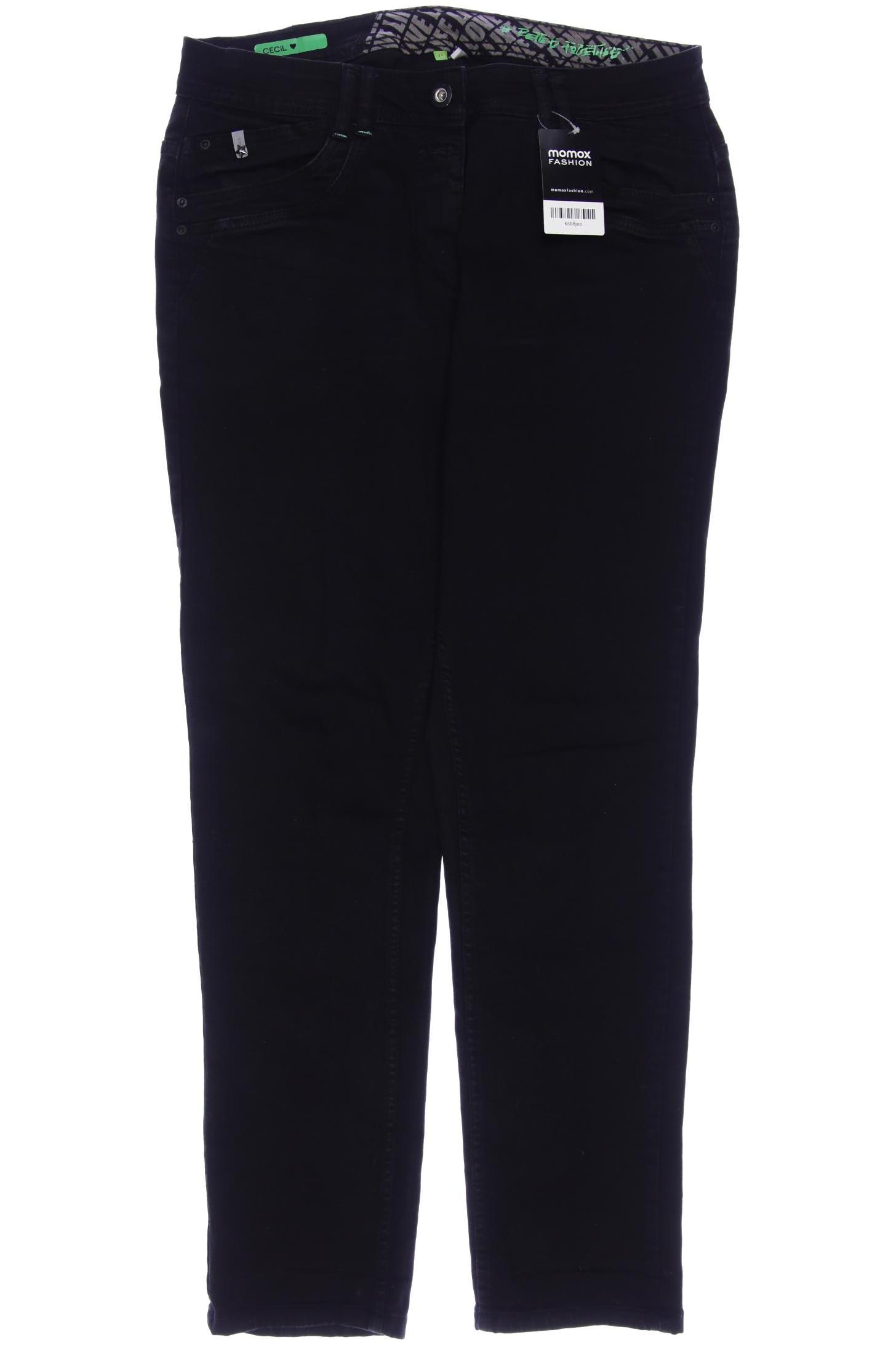 

Cecil Damen Jeans, schwarz, Gr. 42