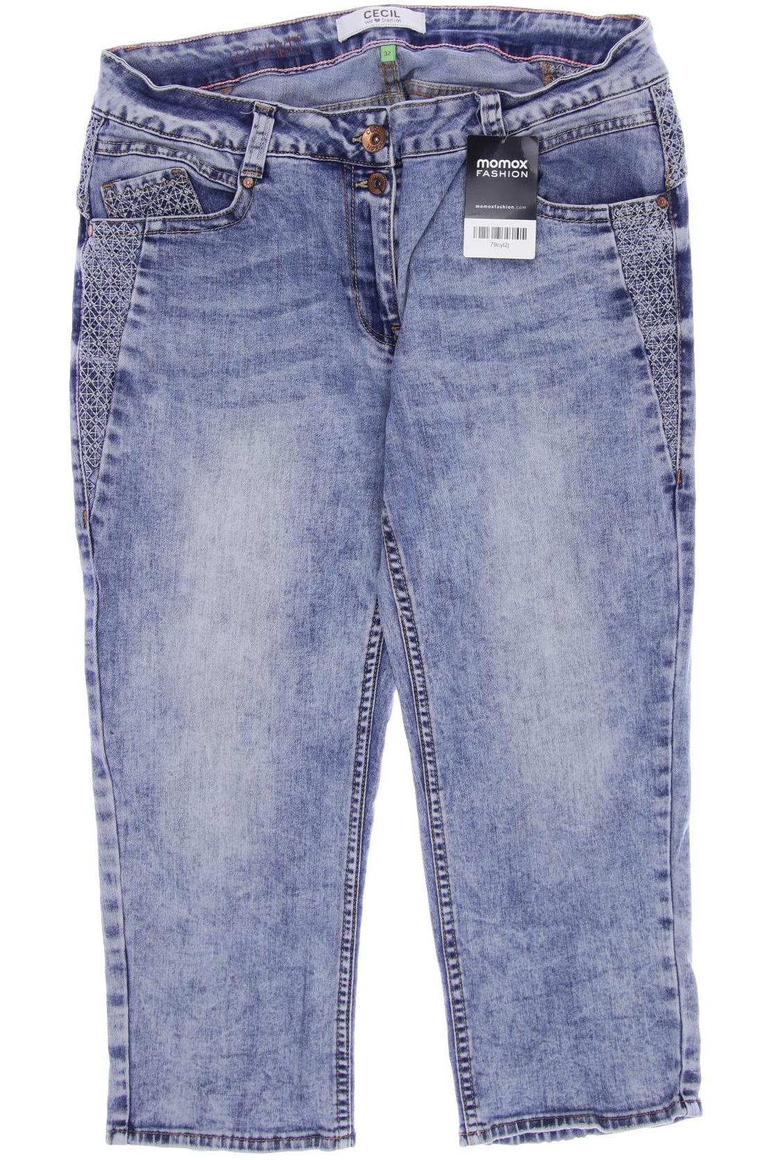 

CECIL Damen Jeans, hellblau