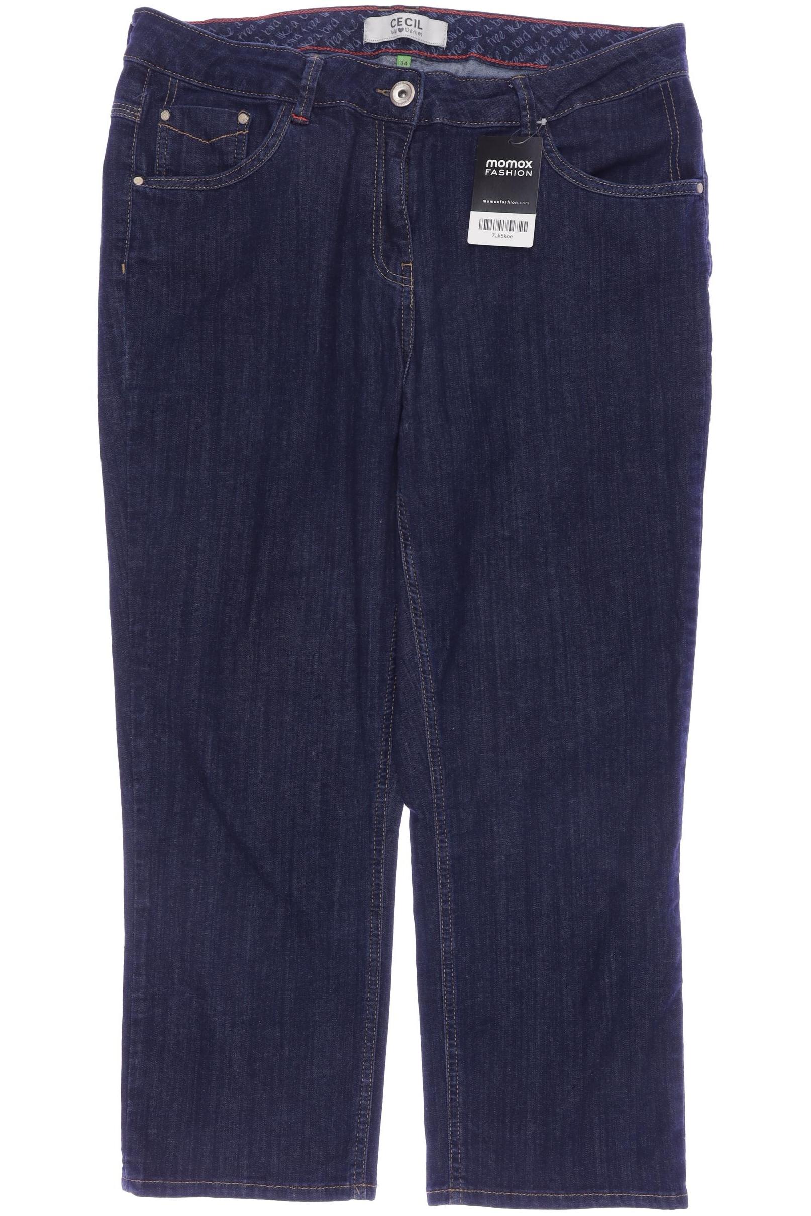 

Cecil Damen Jeans, marineblau, Gr. 34