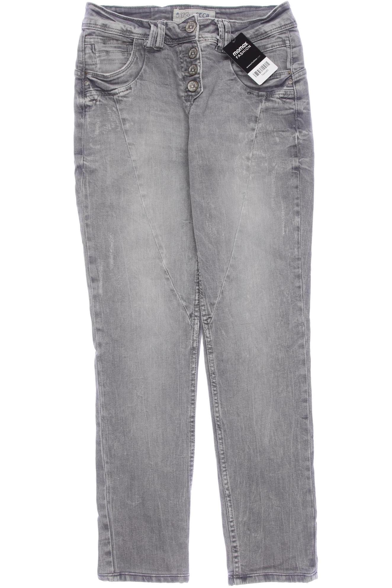 

Cecil Damen Jeans, grau, Gr. 26