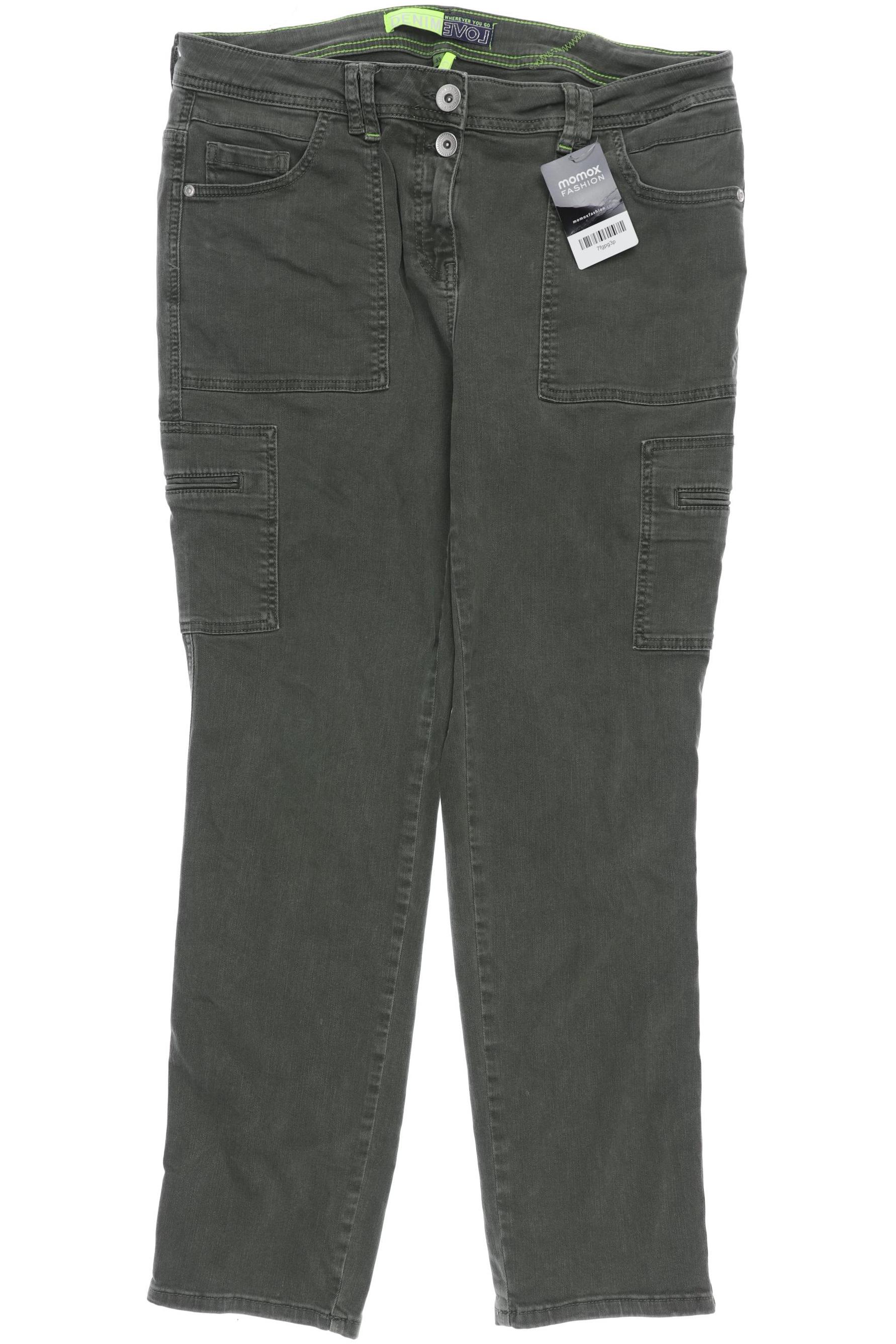 

Cecil Damen Jeans, grün, Gr. 33