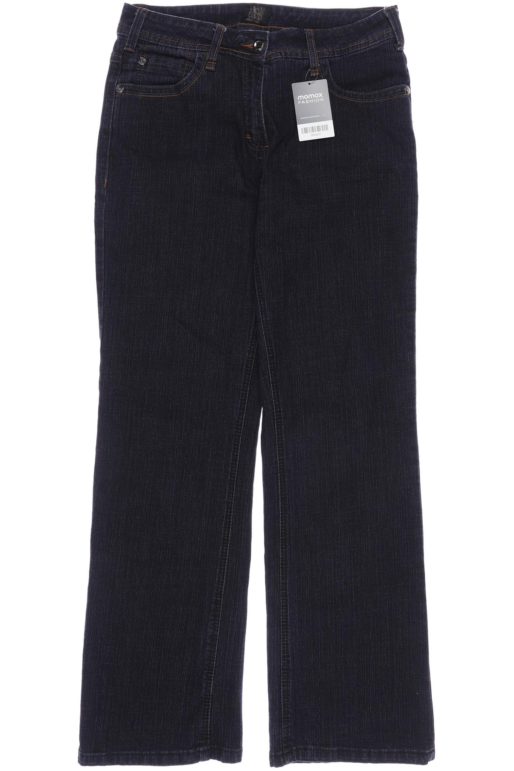 

CECIL Damen Jeans, schwarz