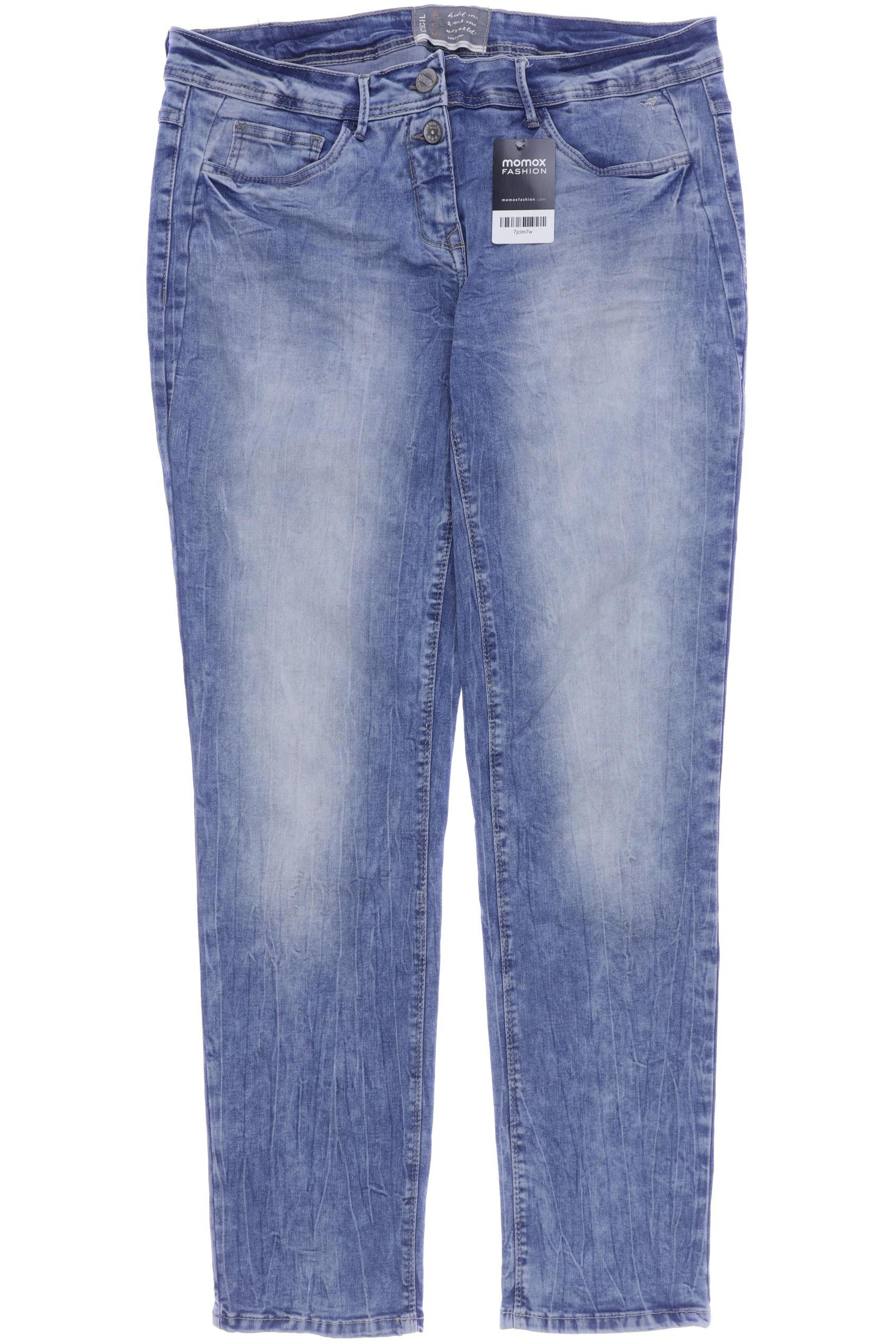

CECIL Damen Jeans, blau