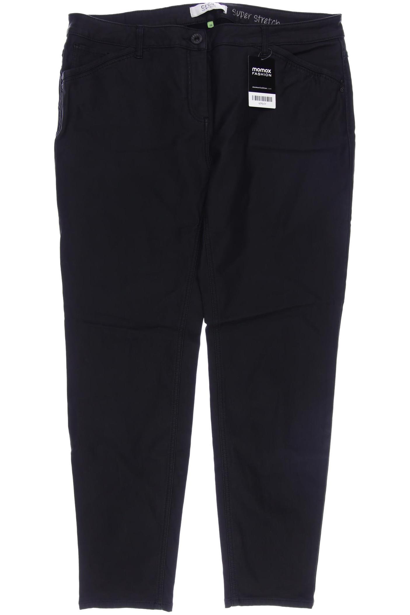 

Cecil Damen Jeans, schwarz, Gr. 48