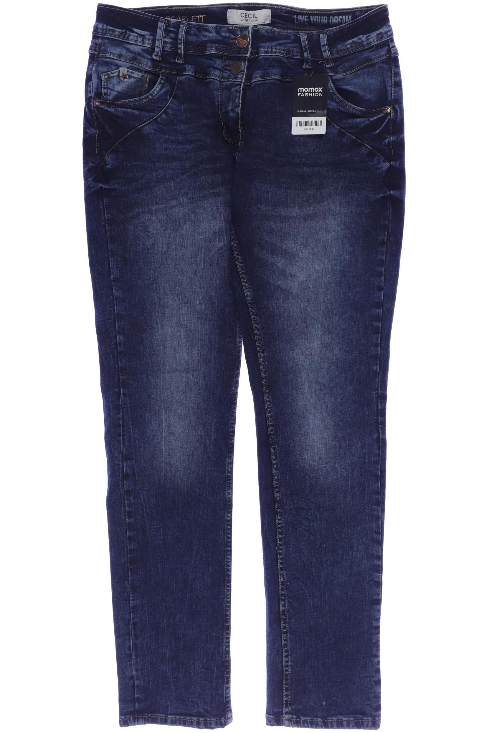 

Cecil Damen Jeans, marineblau, Gr. 33