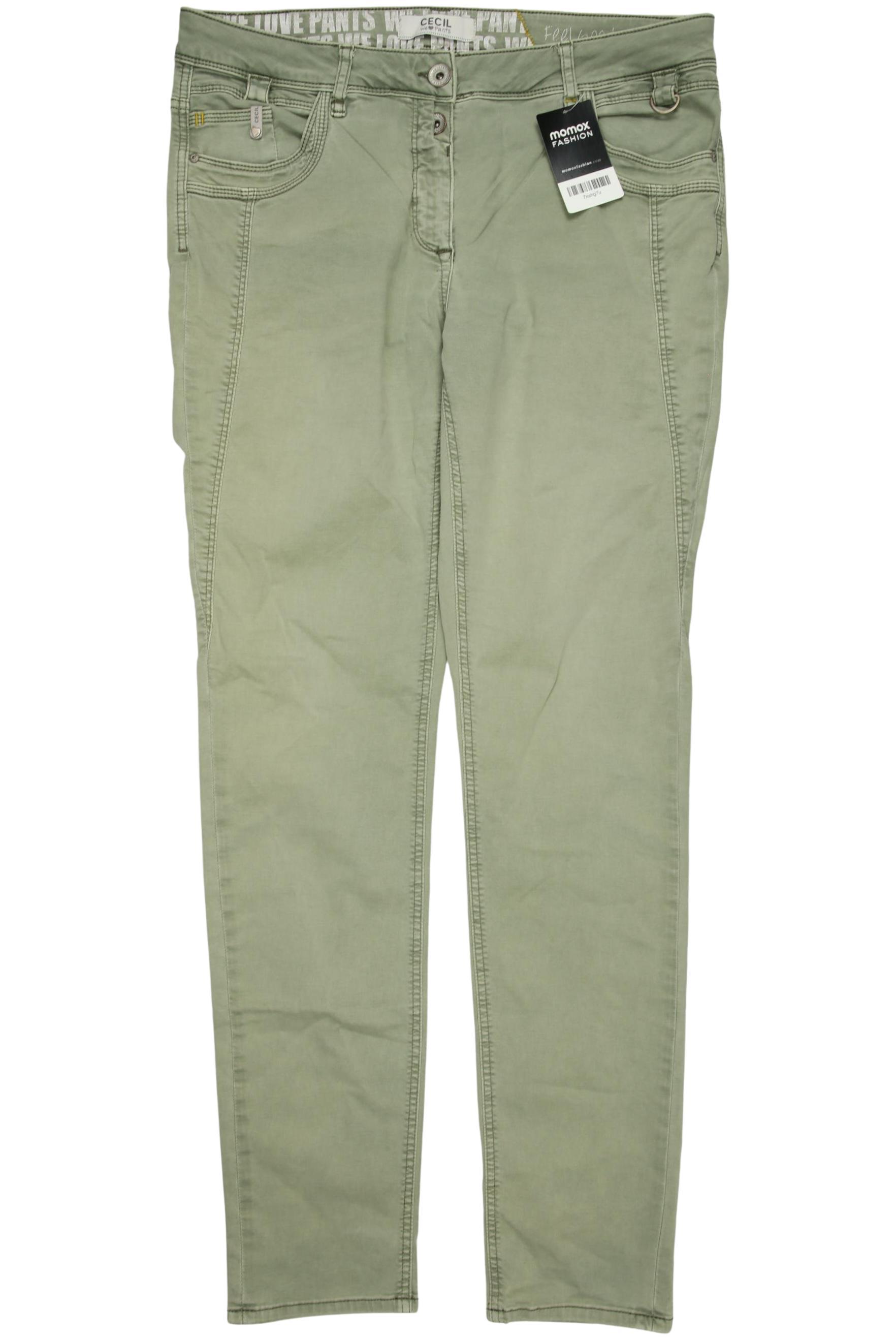 

Cecil Damen Jeans, hellgrün, Gr. 33