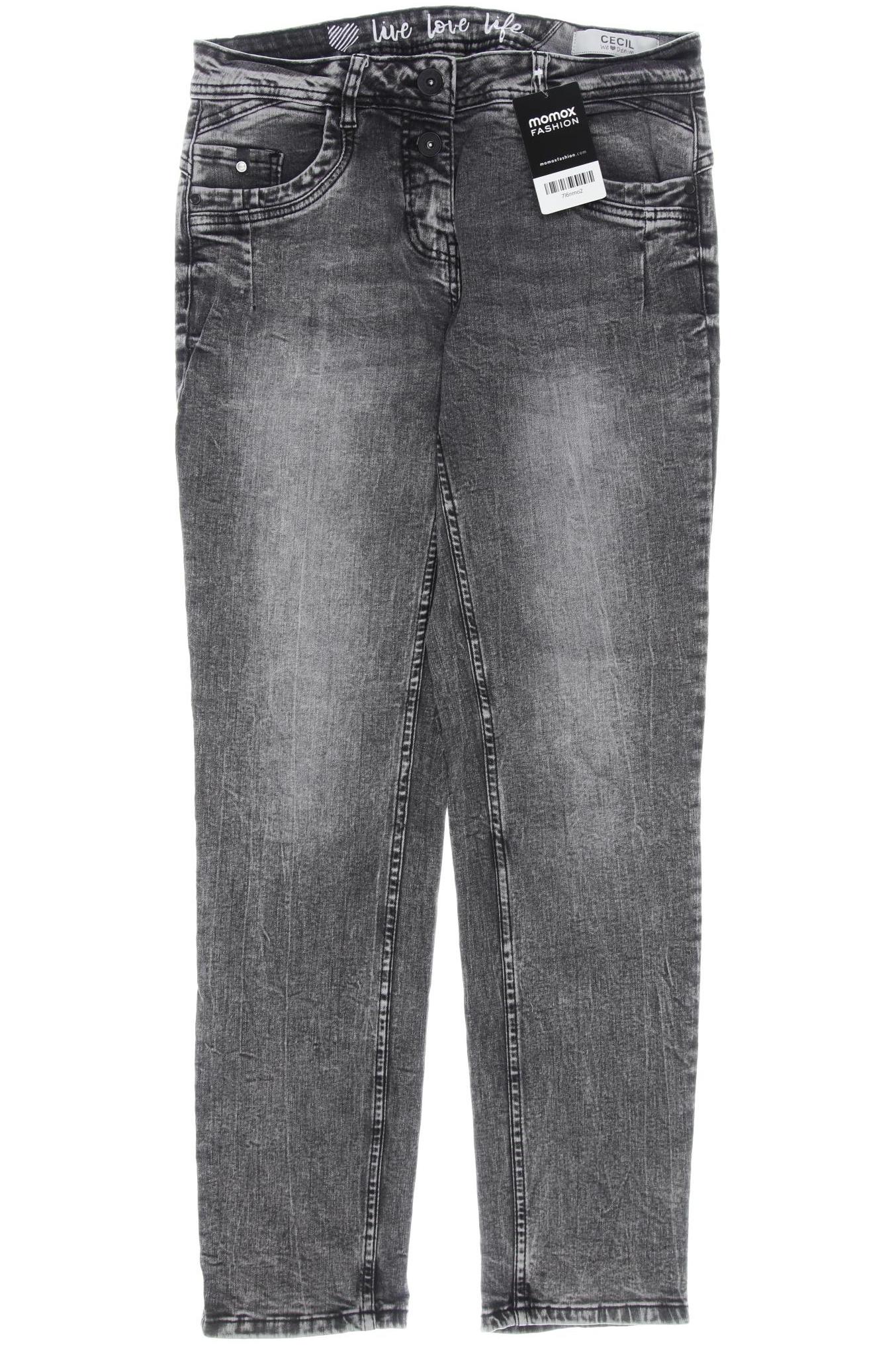 

Cecil Damen Jeans, grau, Gr. 29