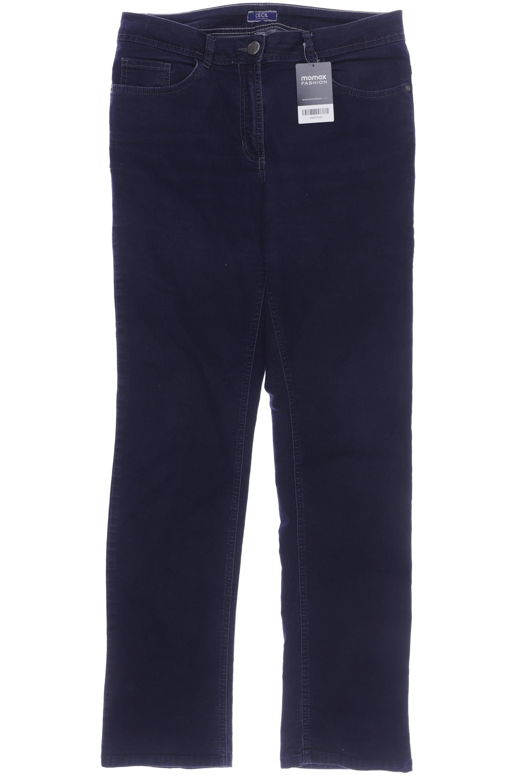 

CECIL Damen Jeans, marineblau