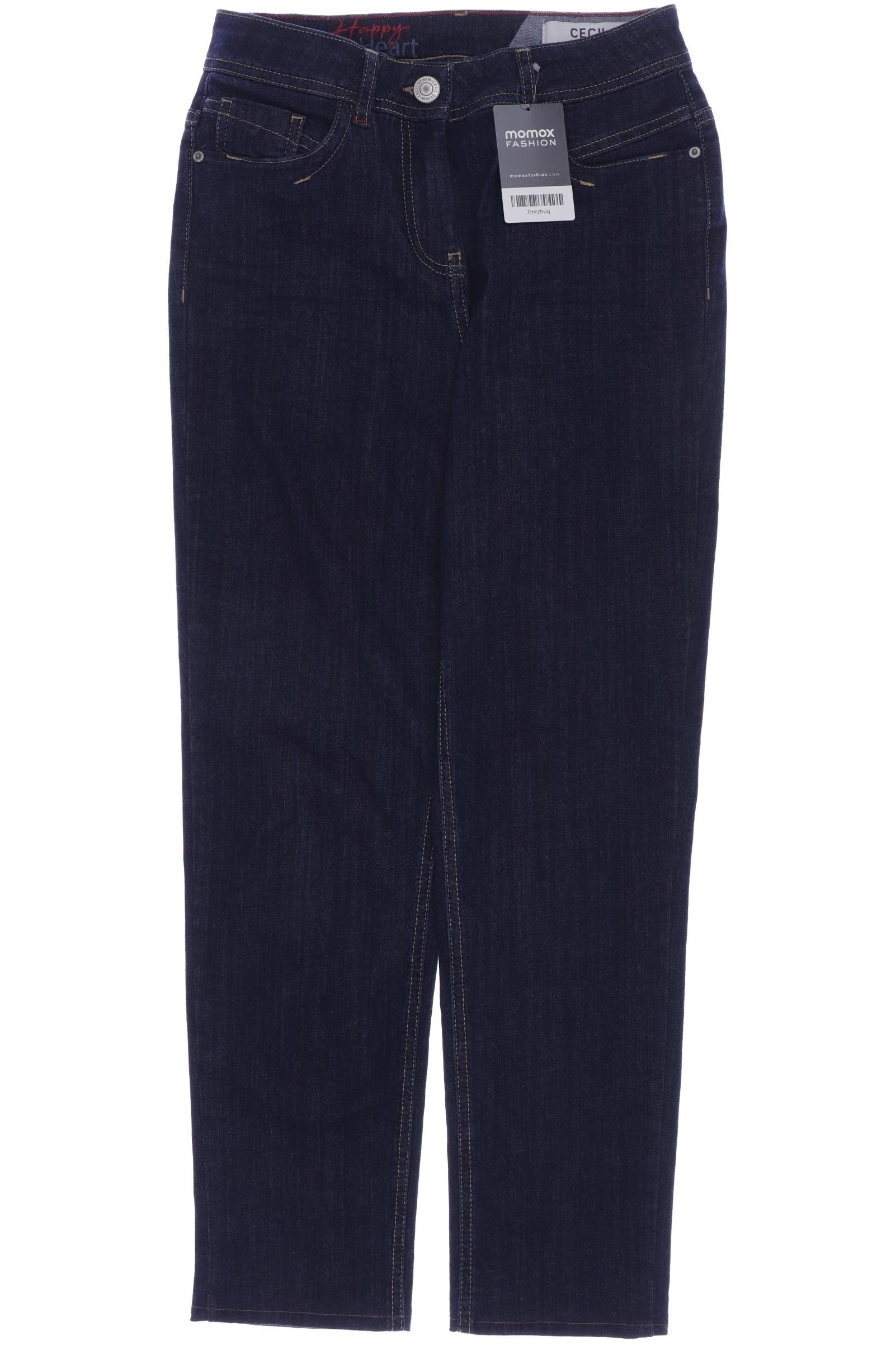 

CECIL Damen Jeans, marineblau