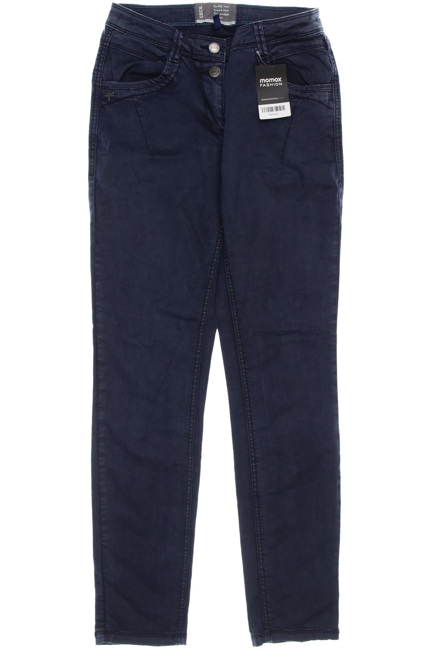 

CECIL Damen Jeans, blau