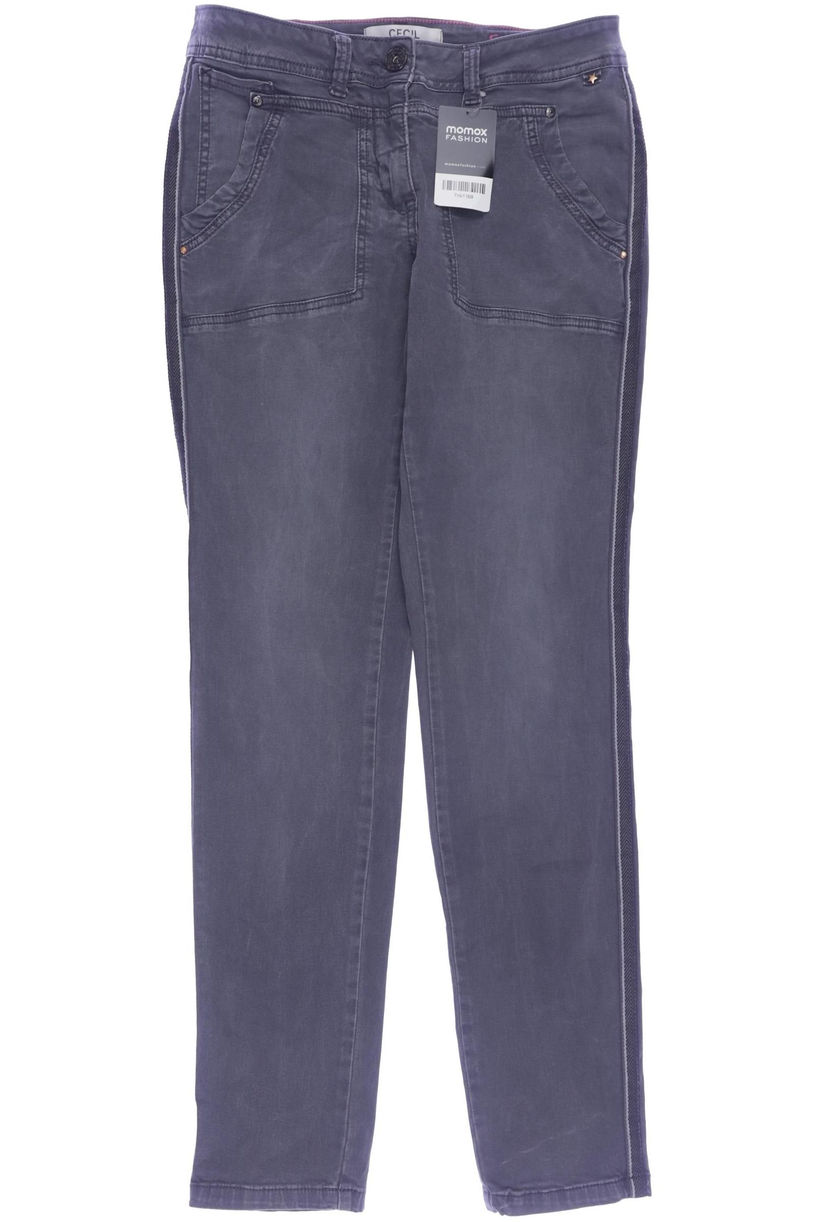 

Cecil Damen Jeans, grau, Gr. 26