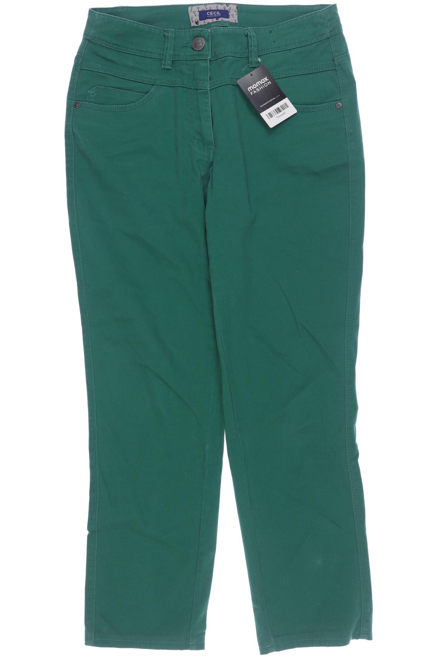 

Cecil Damen Jeans, grün, Gr. 28